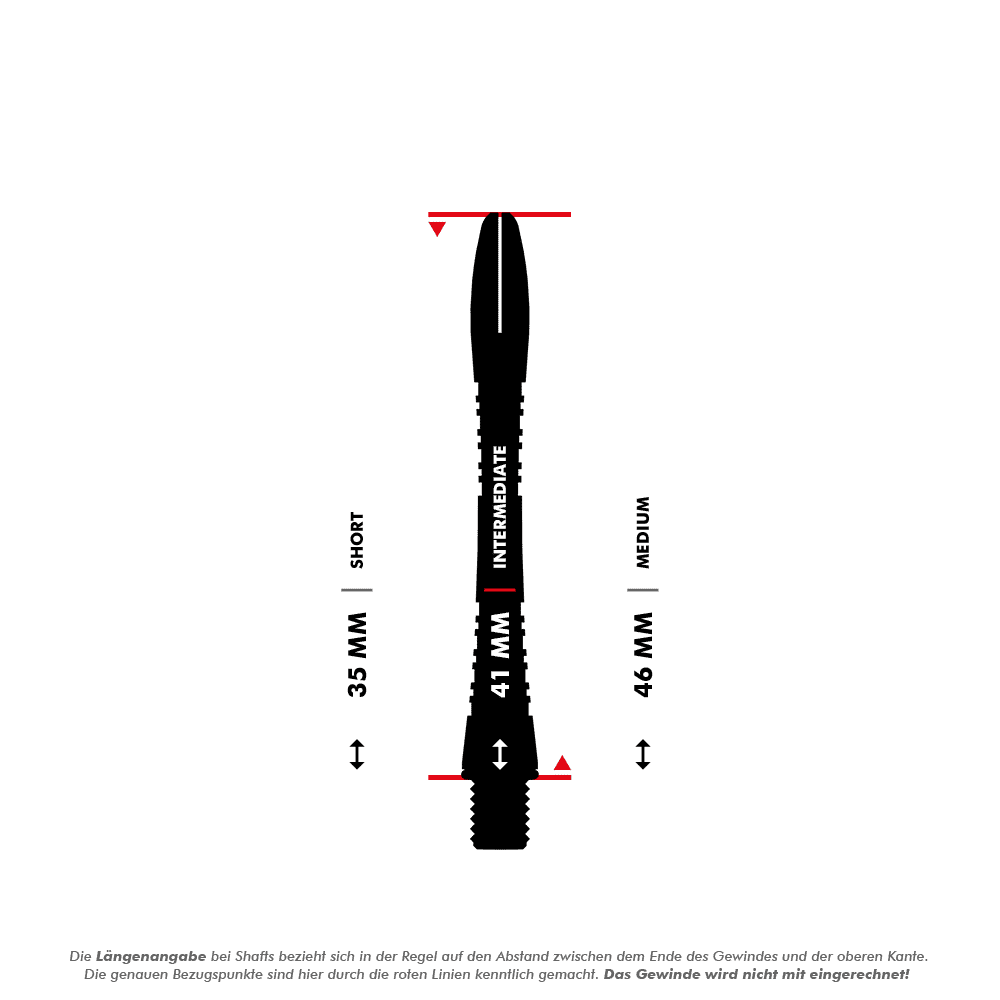 Winmau Triad Aste in alluminio - Verde