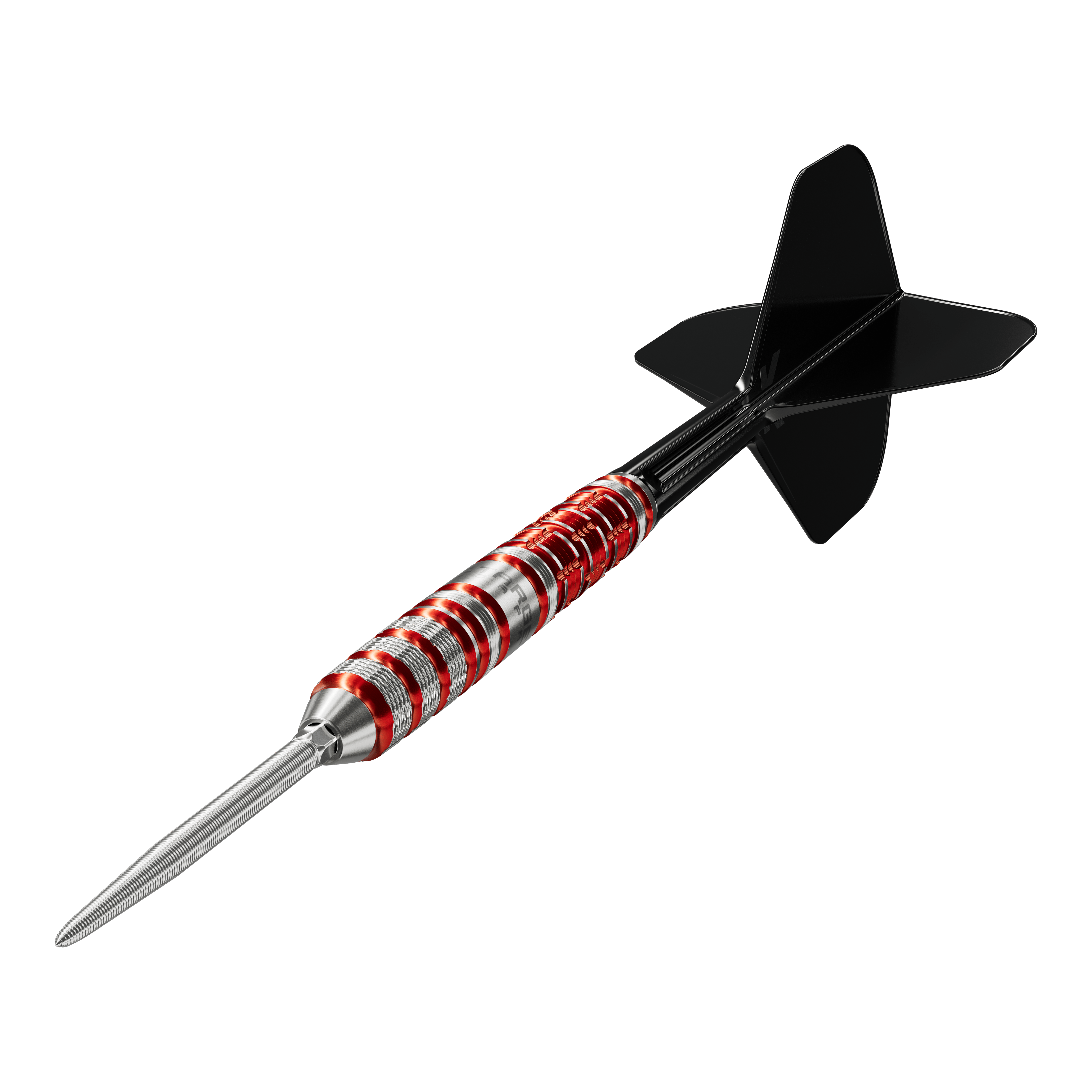 Das Foto zeigt die Target Japan Black Marque Spinel Swiss Point Steeldarts mit 23g. Diese Steeldarts sind besonders bei professionellen Spielern beliebt.