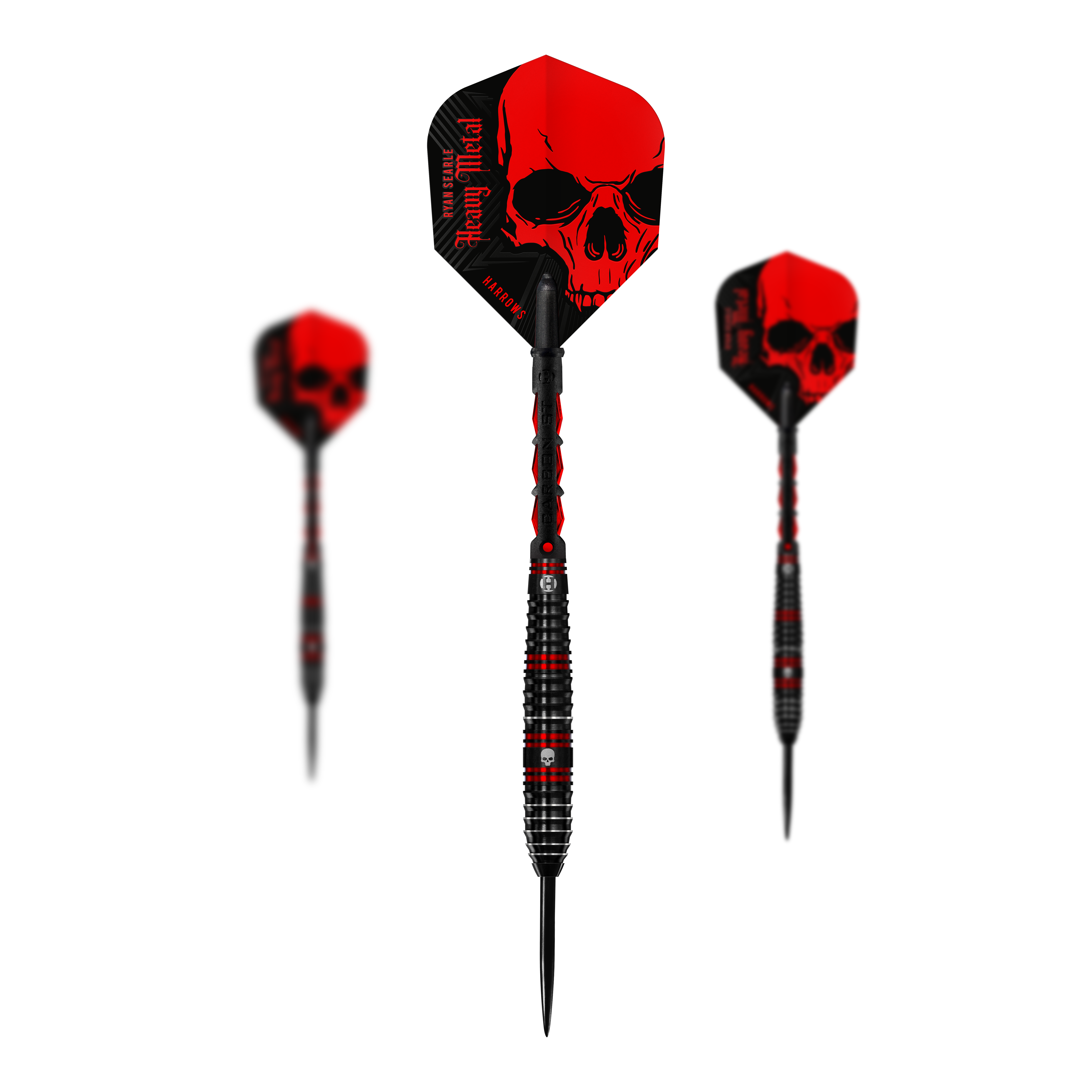 Freccette in acciaio Heavy Metal di Ryan Searle di Harrow