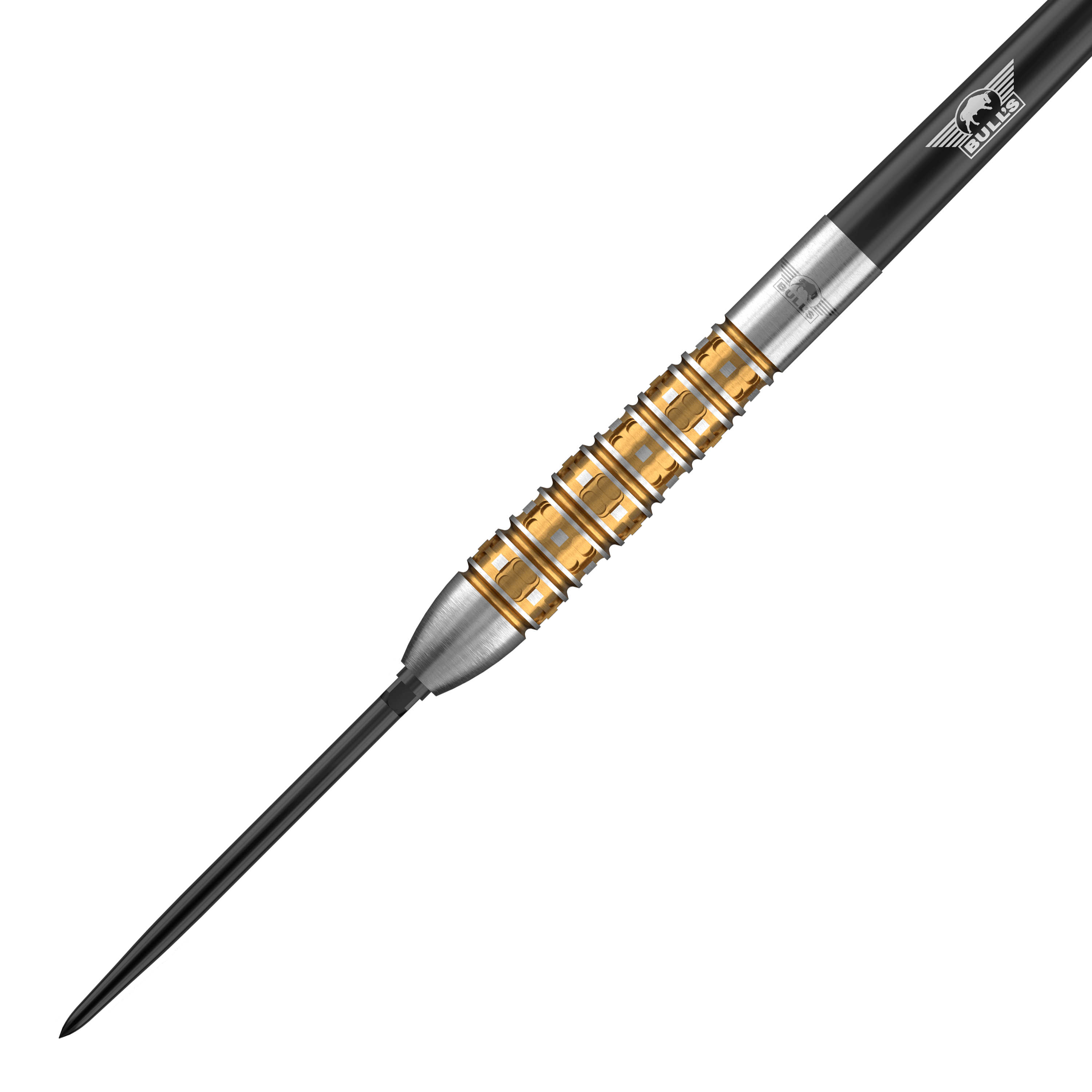 Freccette in acciaio convertibili Bulls NL Vintage Bomb Das Bild zeigt die Bulls NL Vintago Bomb Convertible Point Steeldarts. Die Steeldarts sind für Dartspieler geeignet.
