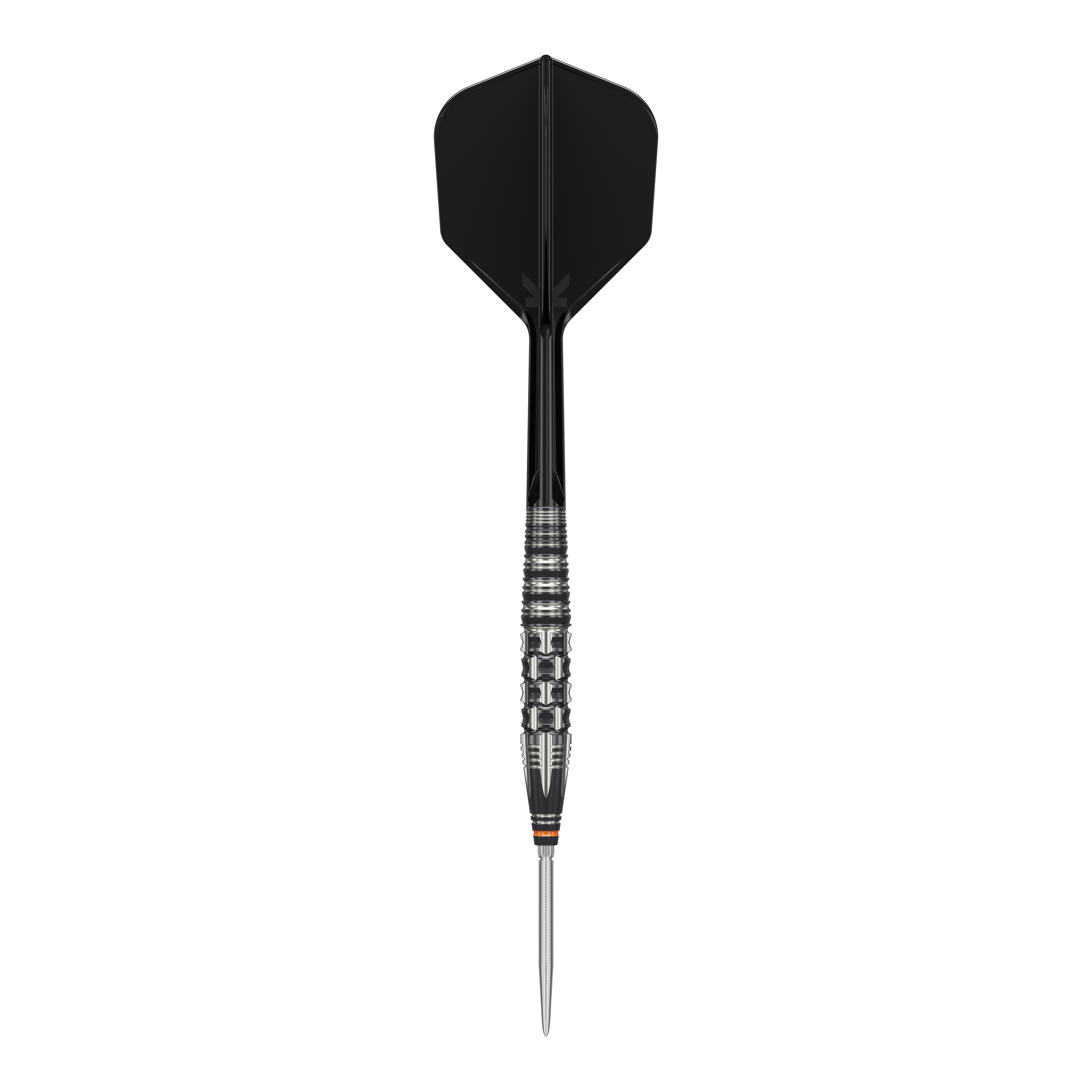 Target Japan Black Marque Dancing Duck GEN 4 freccette in acciaio Das Bild zeigt einen Target Japan Black Marque Dancing Duck GEN 4 Steeldart. Der Dartpfeil hat ein elegantes, schwarzes Design mit einer metallischen, strukturierten Griffzone.
