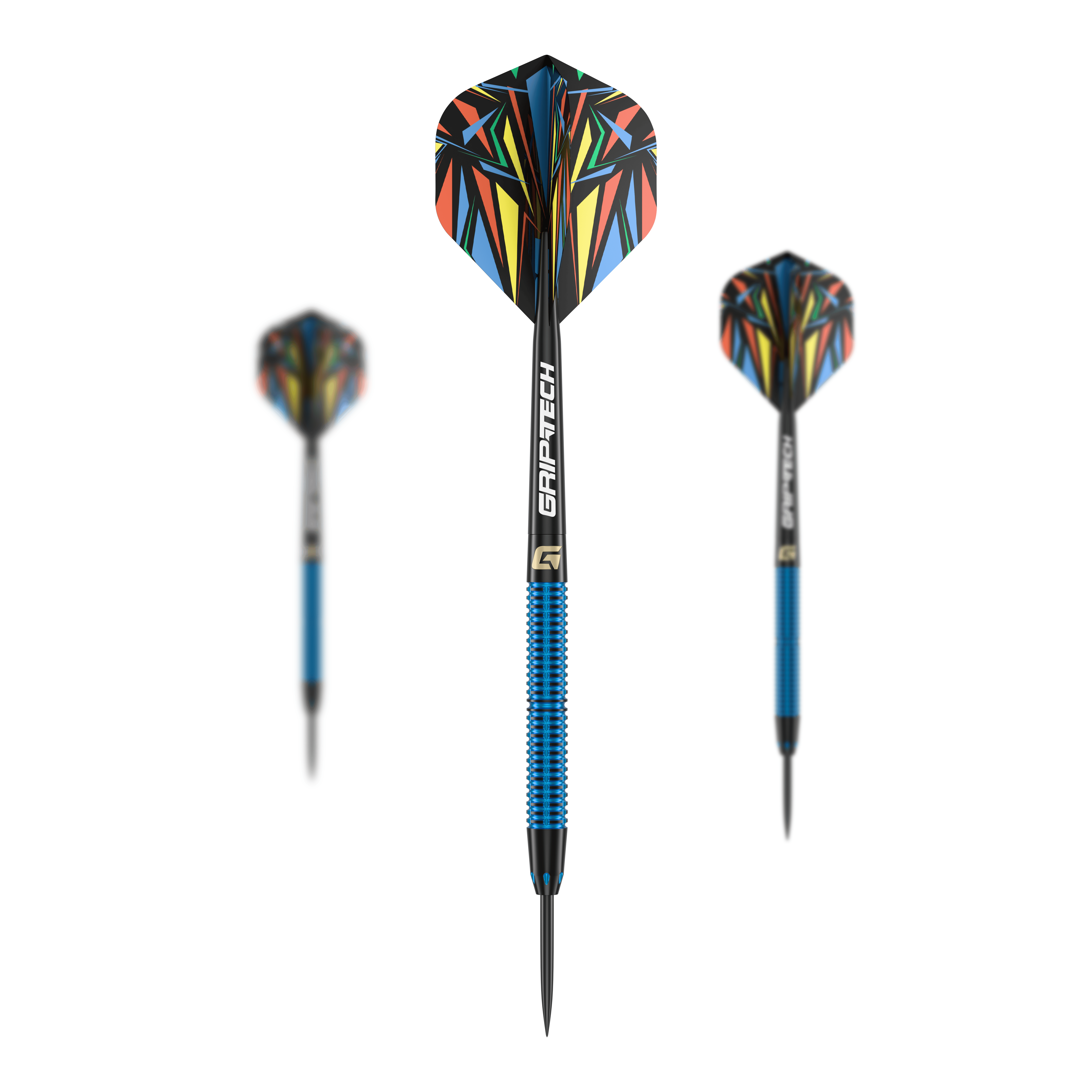 GOAT Atleta Steeldarts in ottone blu - 12g