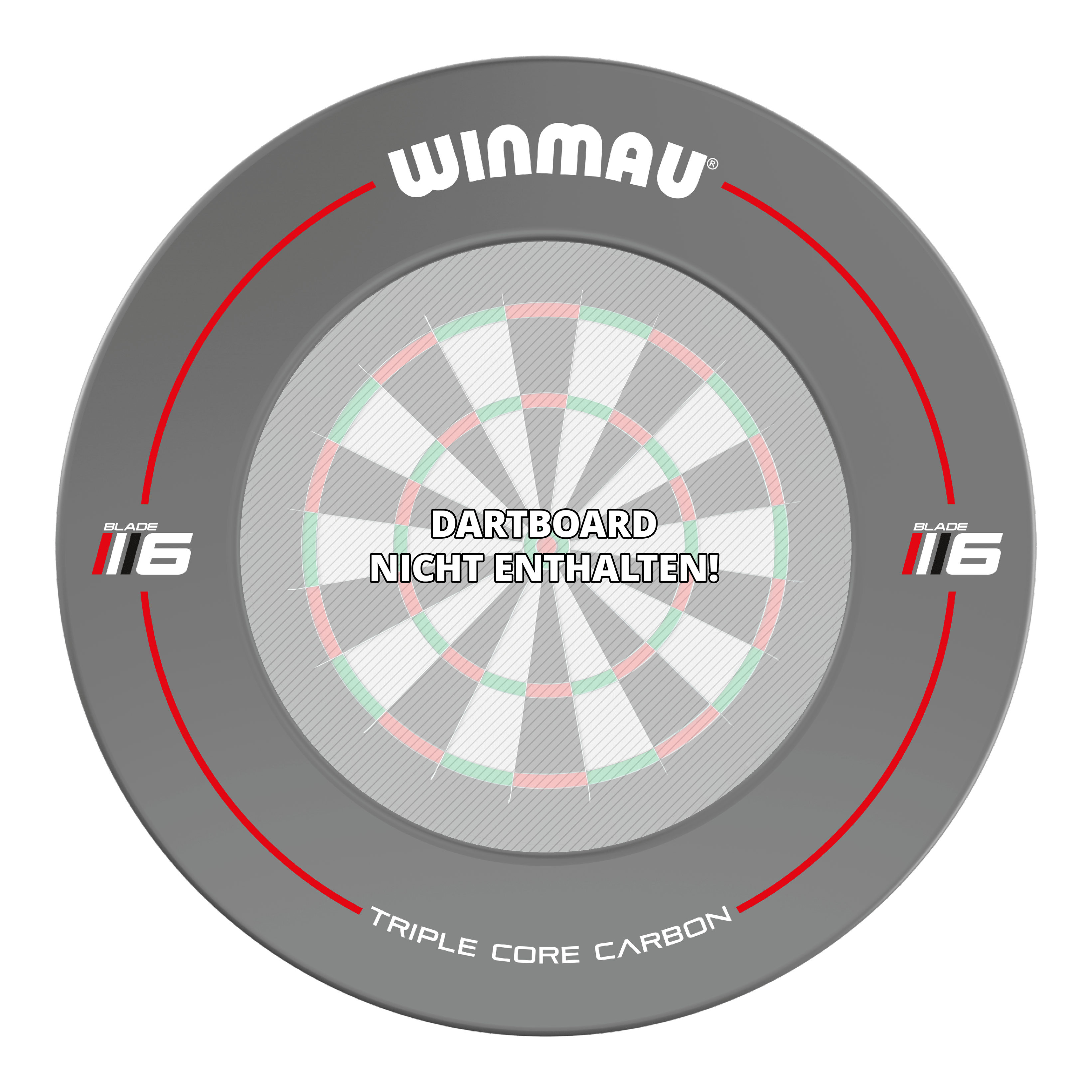 Winmau Bersaglio Surround Blade 6 Design - Grigio