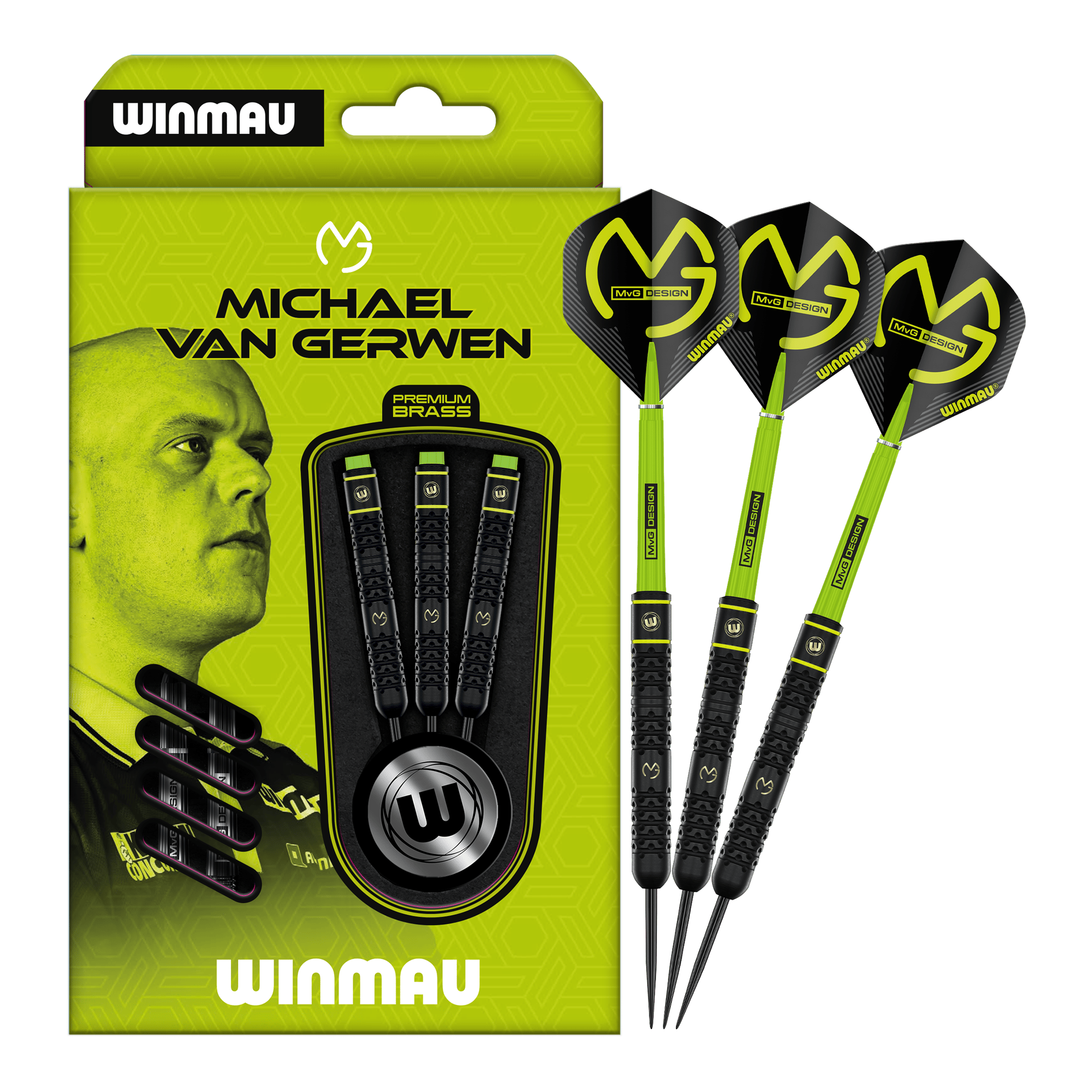Freccette Winmau Michael Van Gerwen in acciaio - 21 g