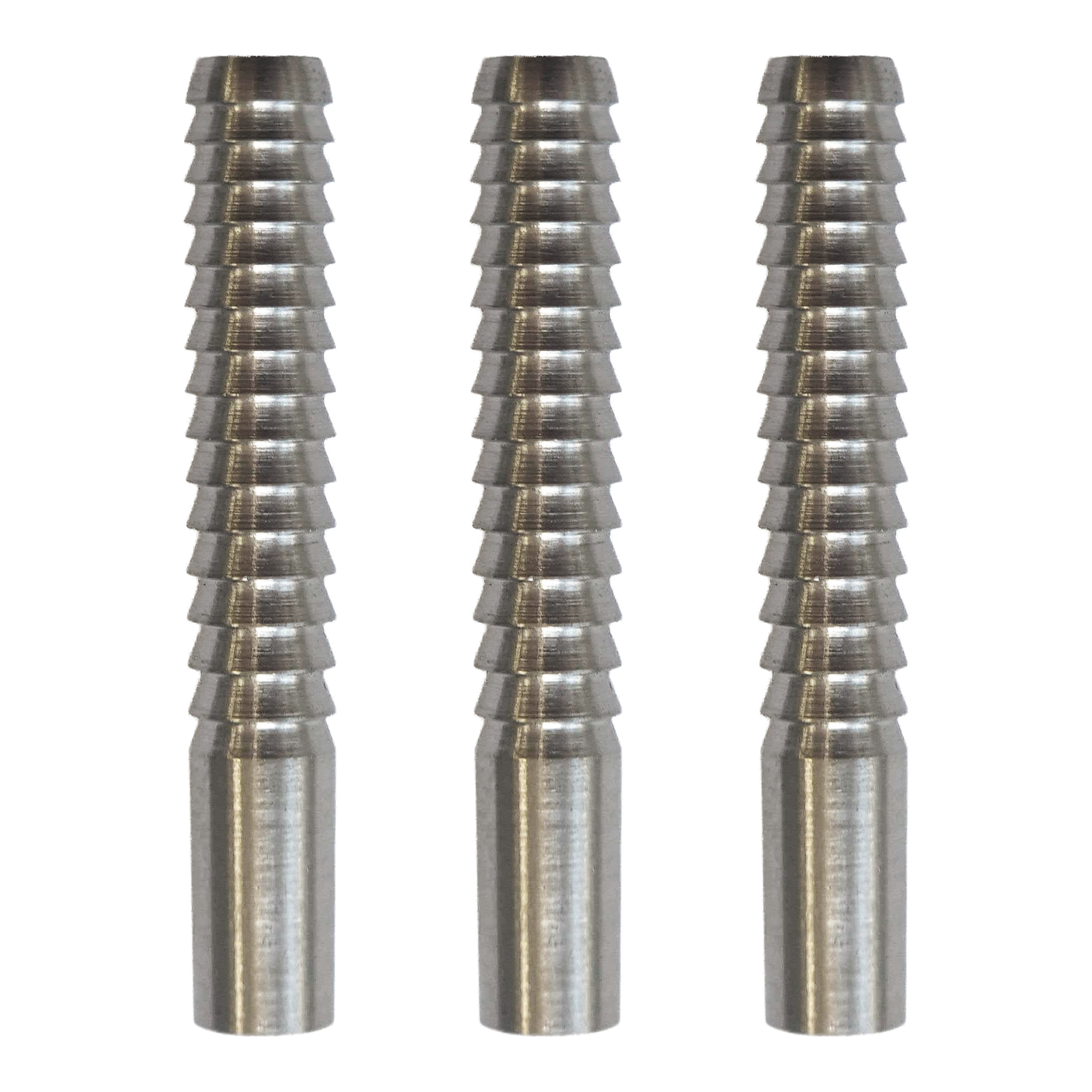 McDart Shark 2 Barrels Softdart - 18 g Das Produktbild zeigt McDart Shark 2 Softdart Barrels mit 18g im Set. Sie sind für den Einsatz im Softdart geeignet.
