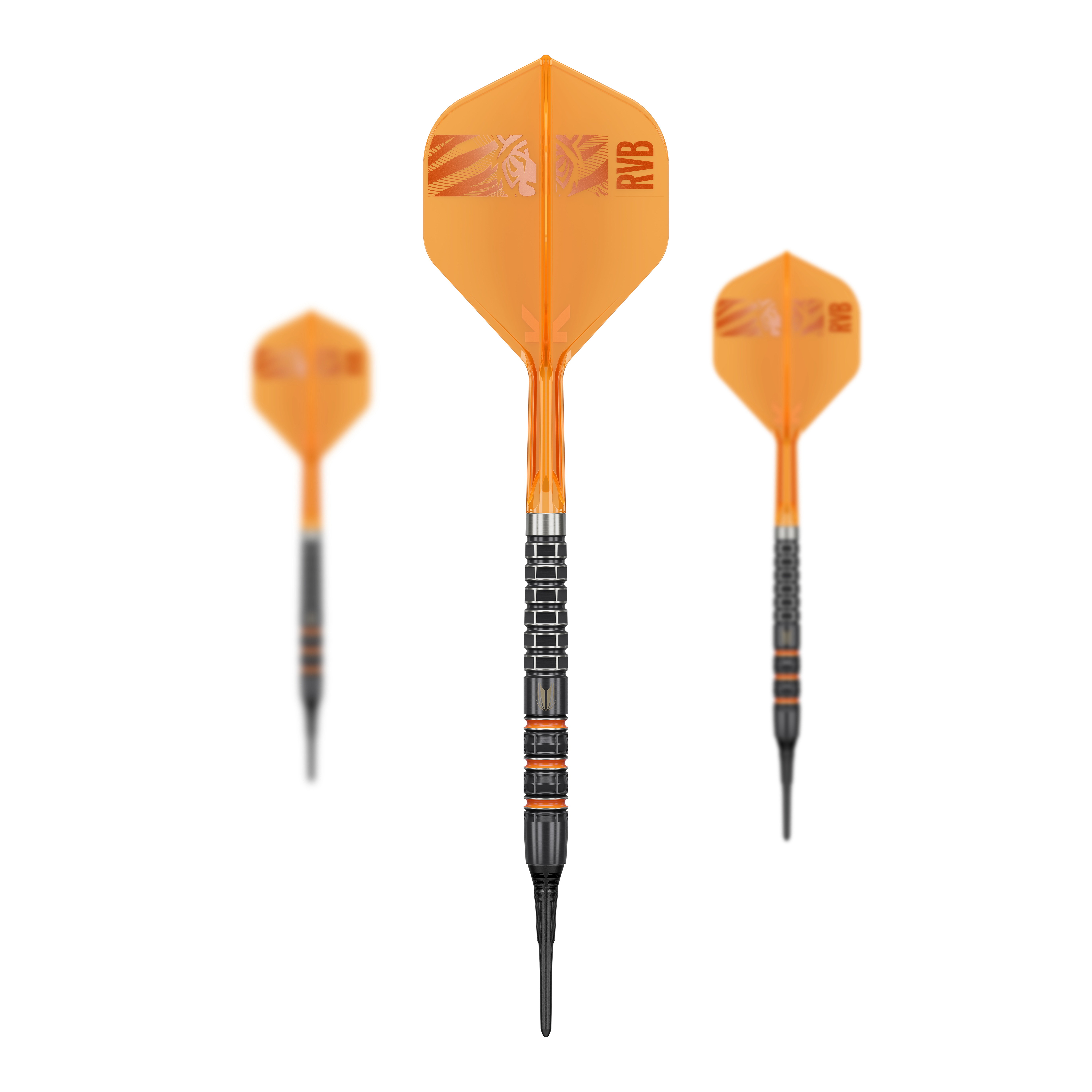 Target freccette morbide Raymond Van Barneveld 95K - 20 g Abgebildet ist der Target Raymond Van Barneveld 95K Softdarts - 20g. Diese Softdarts sind ideal für das elektronische Dartspiel.