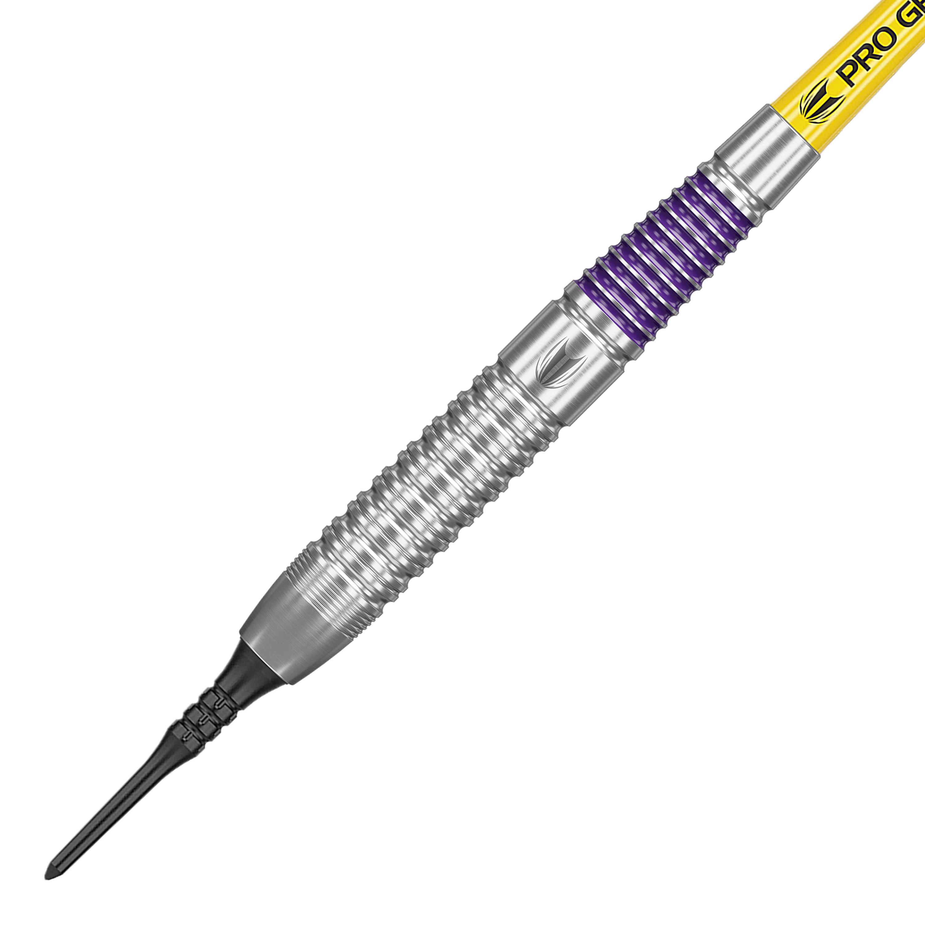 Freccette morbide Target Luke Littler in ottone - 19 g Zu sehen sind die Target Luke Littler Brass Softdarts - 19g. Diese Darts sind für Softdart-Spiele konzipiert.