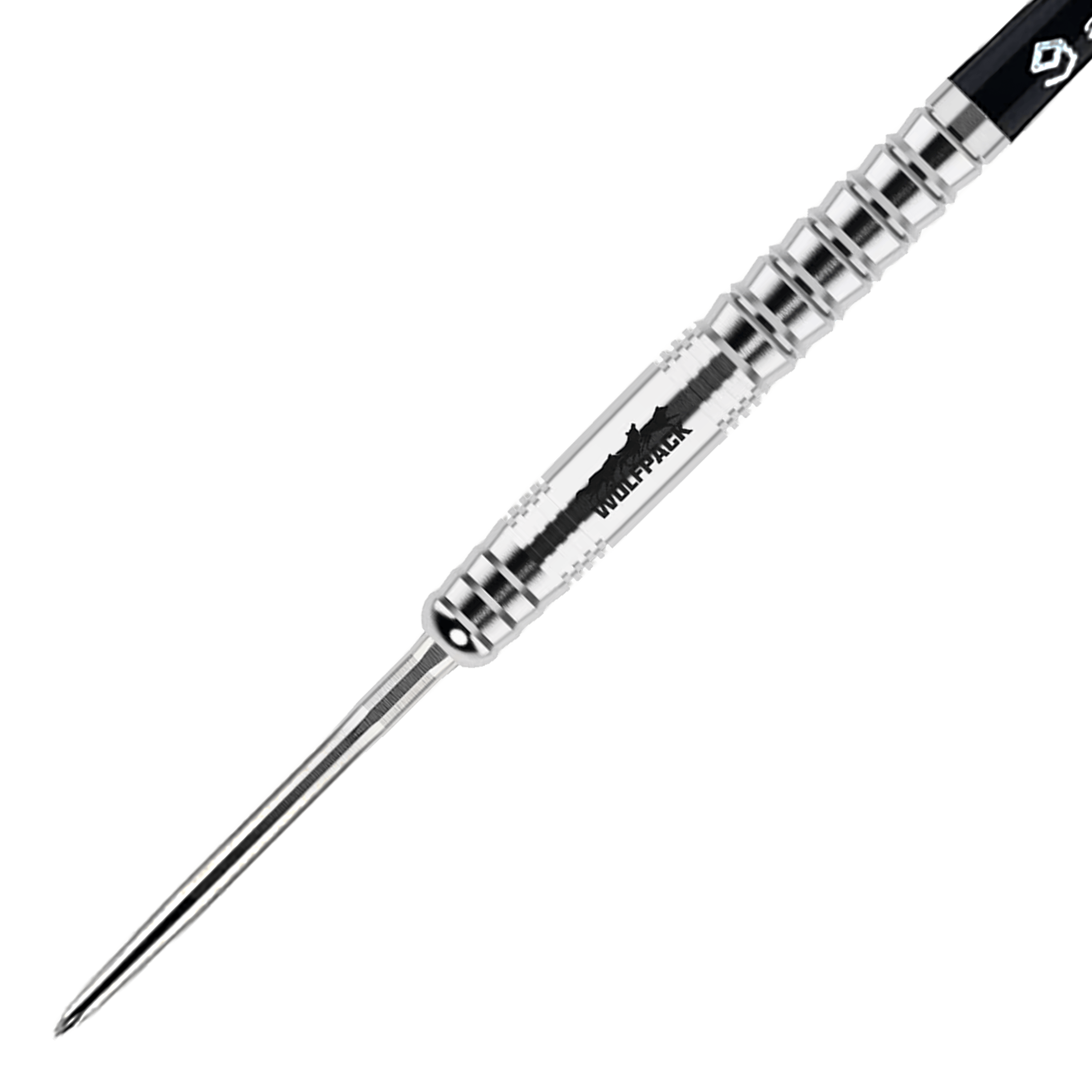 Freccette in acciaio Caliburn Wolfpack W6 - 22 g Darstellung des Caliburn Wolfpack W6 Steeldart, Gewicht 22g. Er überzeugt durch ein ansprechendes Design und gute Griffigkeit.