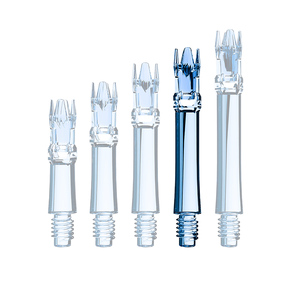 Alberi di ricambio per sistema L-Style - Blu trasparente