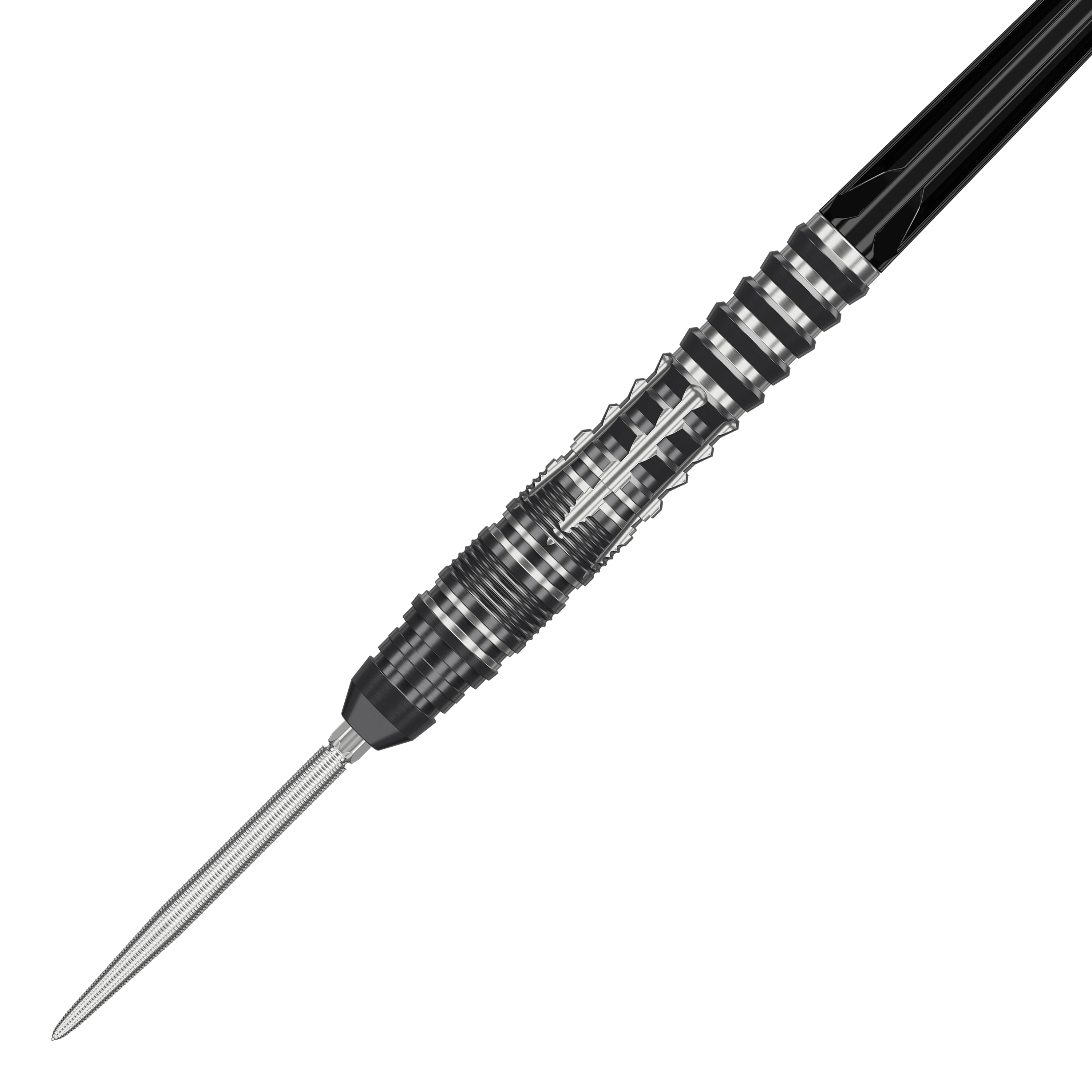 Dardi in acciaio Target Japan Black Marque Blaze Swiss Point - 23 g Das Foto zeigt die Target Japan Black Marque Blaze Swiss Point Steeldarts - 23g. Die Darts verfügen über spezielle Spitzen für optimale Leistung beim Spiel.