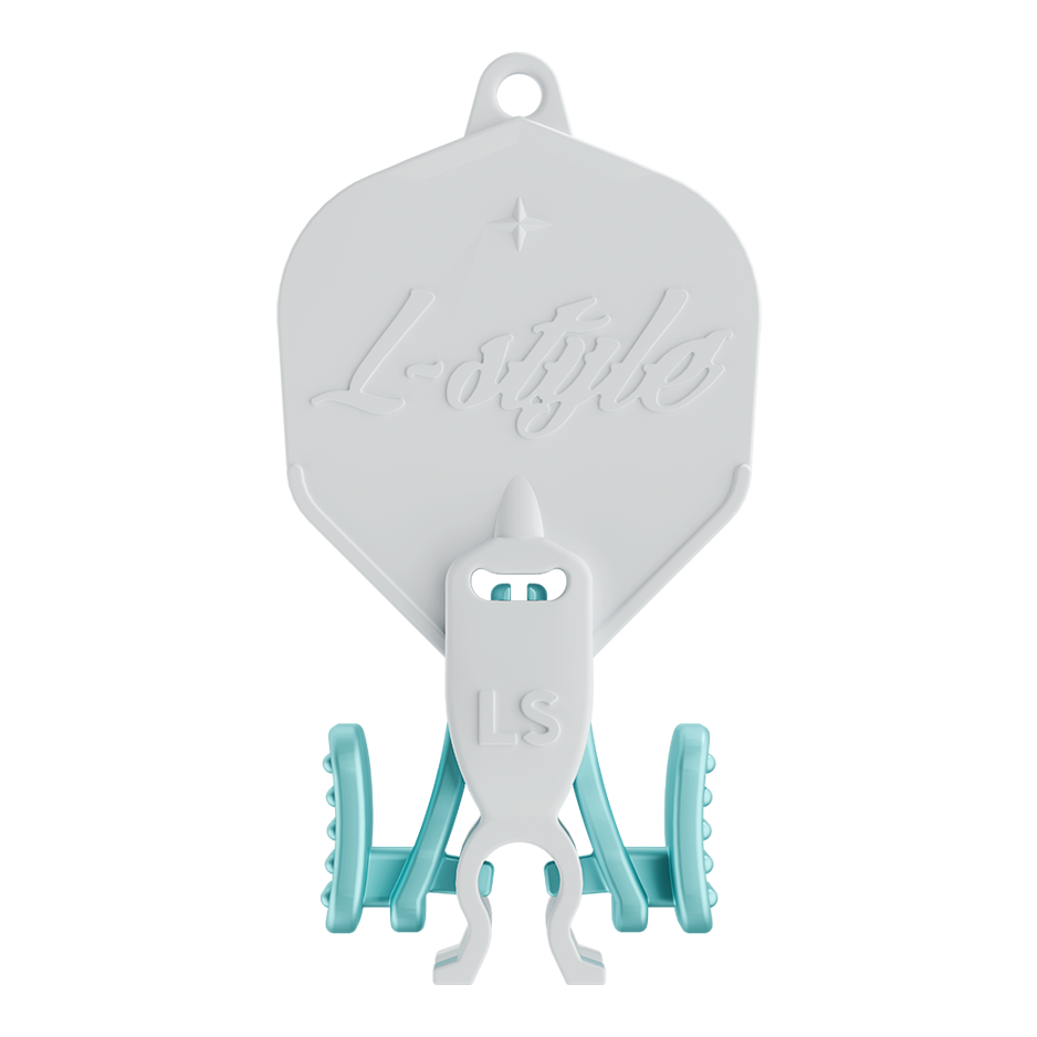 Strumento per la rimozione dell'albero di trasmissione Key-2 del sistema L-Style L-System Abgebildet ist das L-Style L-System Key-2 Flight Shaft Remover Tool. Mit diesem Tool können Dart-Shafts einfach entfernt werden.