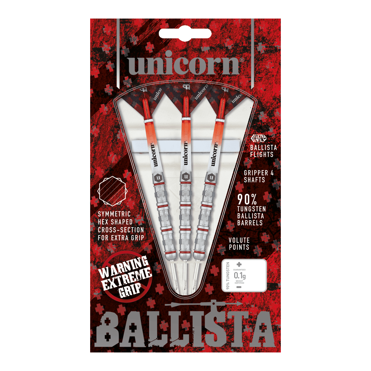Unicorno Ballista Style 4 dardi in acciaio