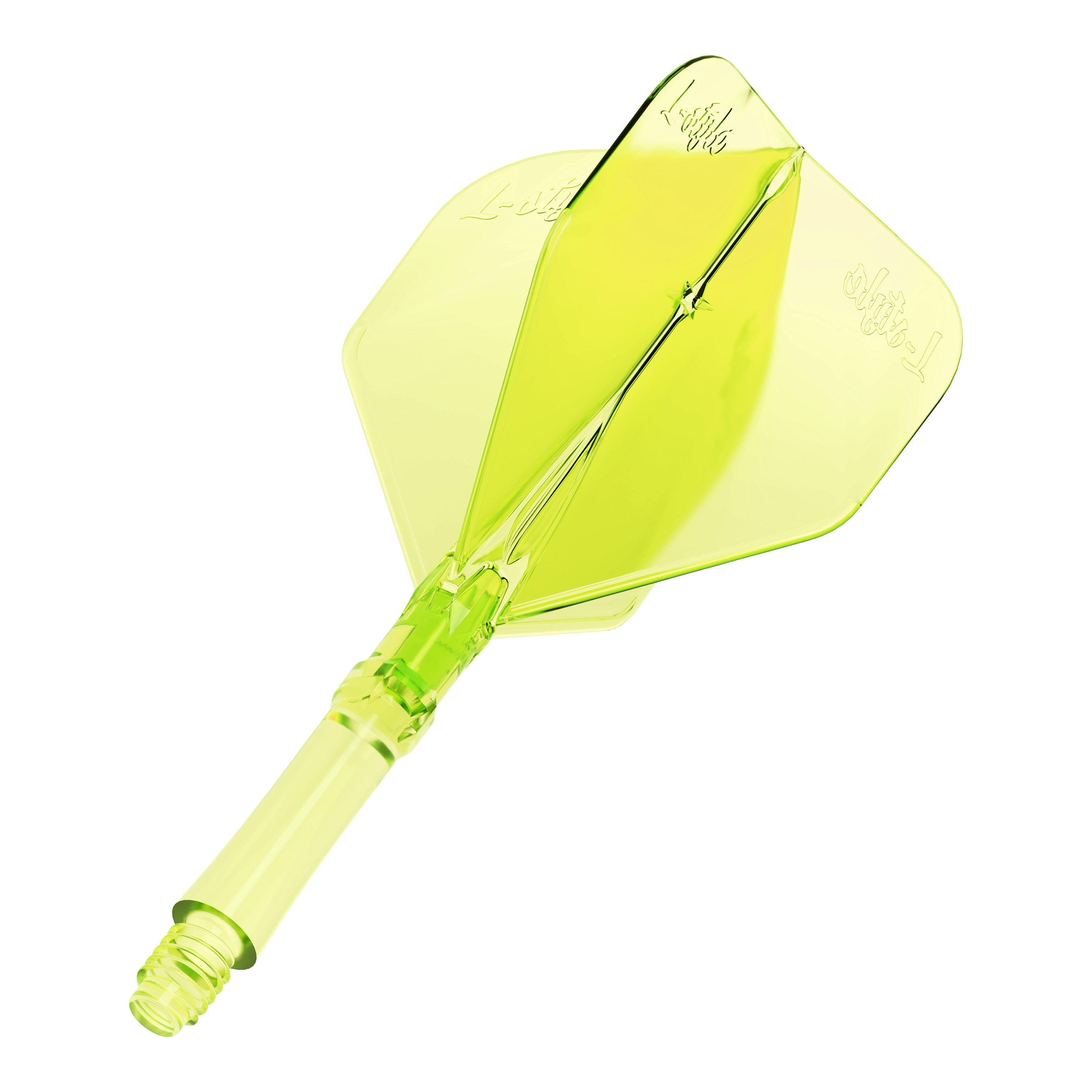 Voli L-Style L-Sytem - Giallo neon Abgebildet ist das Produkt L-Style L-Sytem Flights - Neon Yellow. Diese neon-gelben Flights werden für Darts genutzt.
