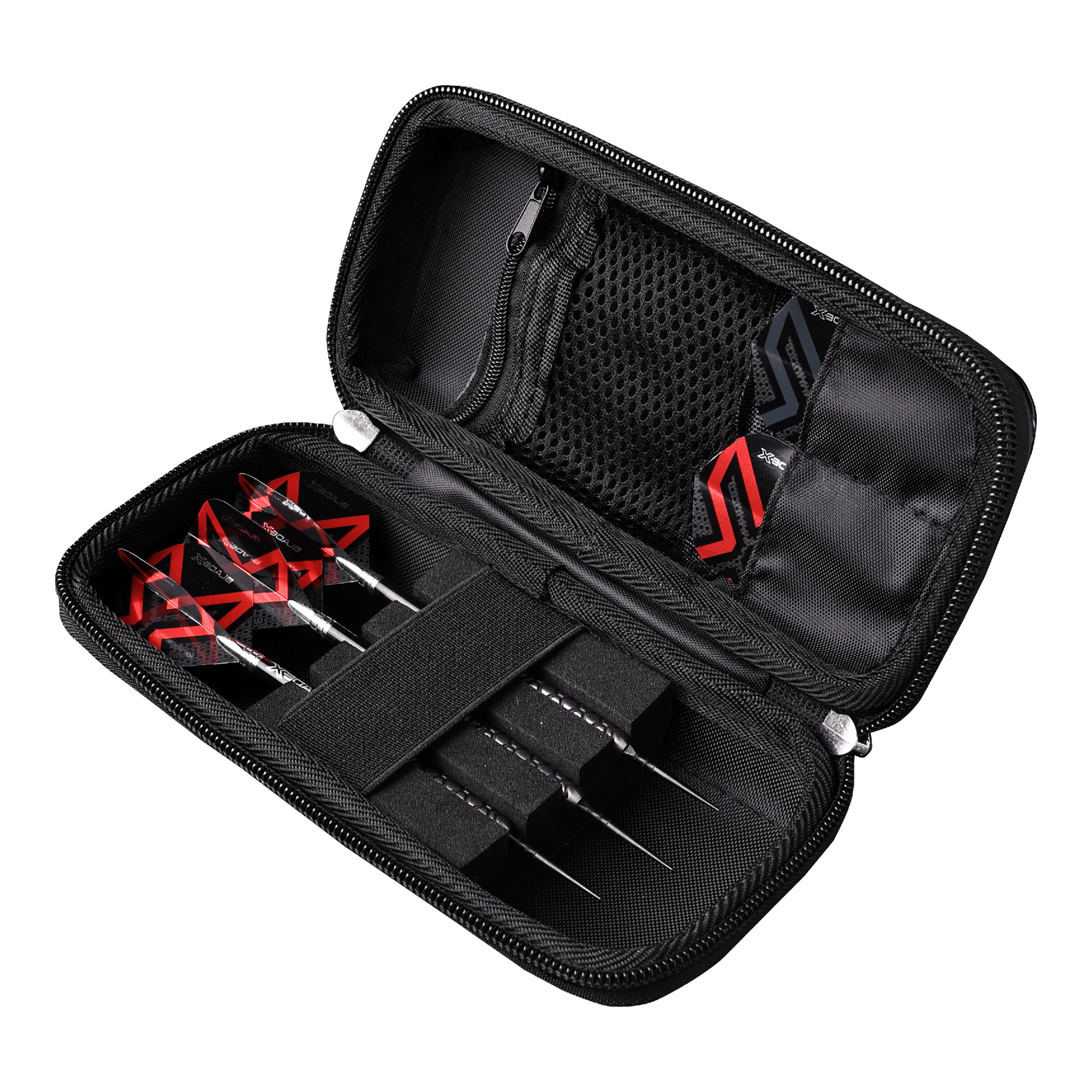 Portafoglio per freccette Winmau Blade X Armor G1 Hier ist das Winmau Blade X Armor G1 Dartwallet abgebildet. Dieses Dartwallet dient zur sicheren Aufbewahrung von Dartzubehör.