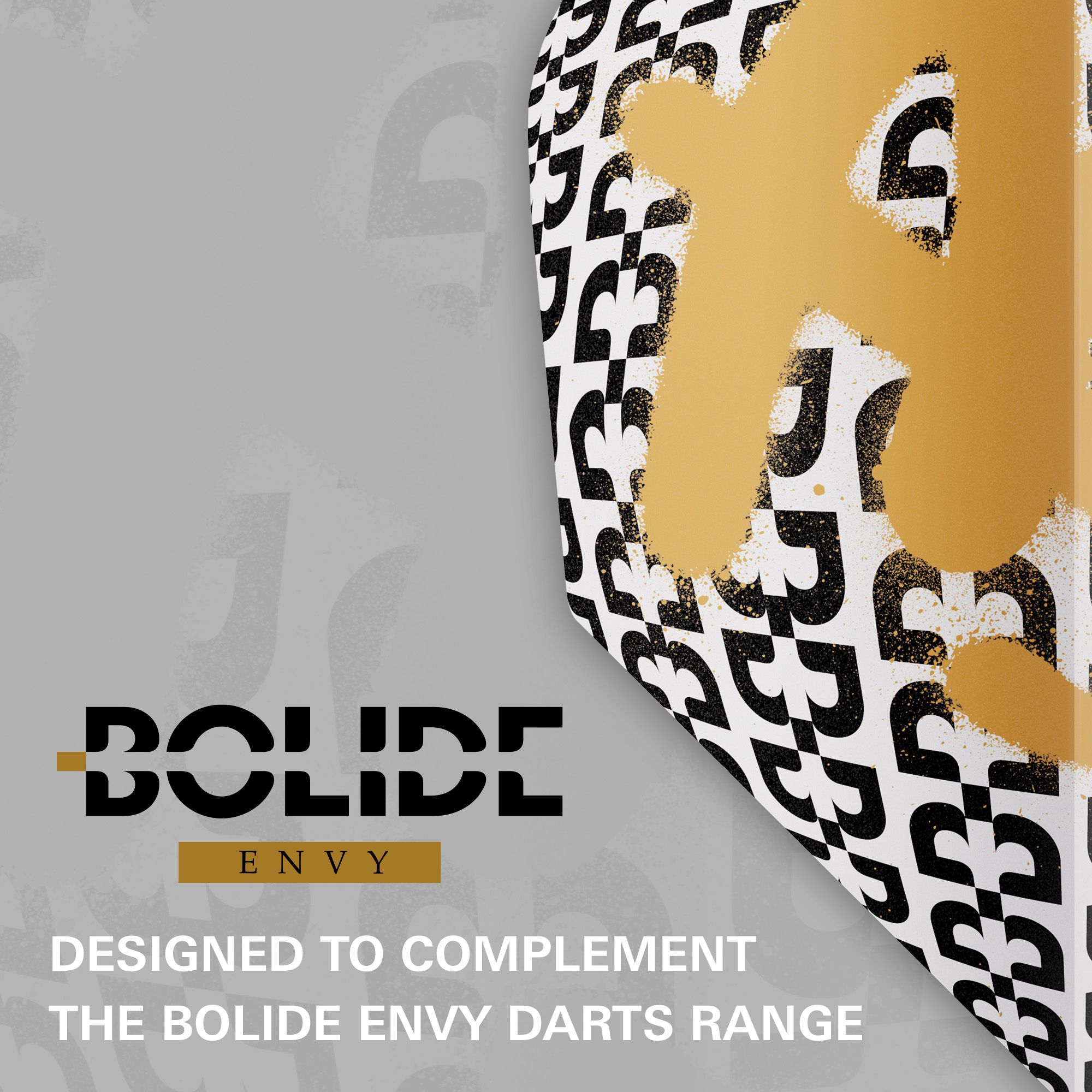 Alette Target Pro Ultra Bolide Envy n. 6 - 3 set Gezeigt werden die Target Pro Ultra Bolide Envy No6 Flights im Set mit drei Stück. Die Flights sind Zubehör für Dartpfeile.