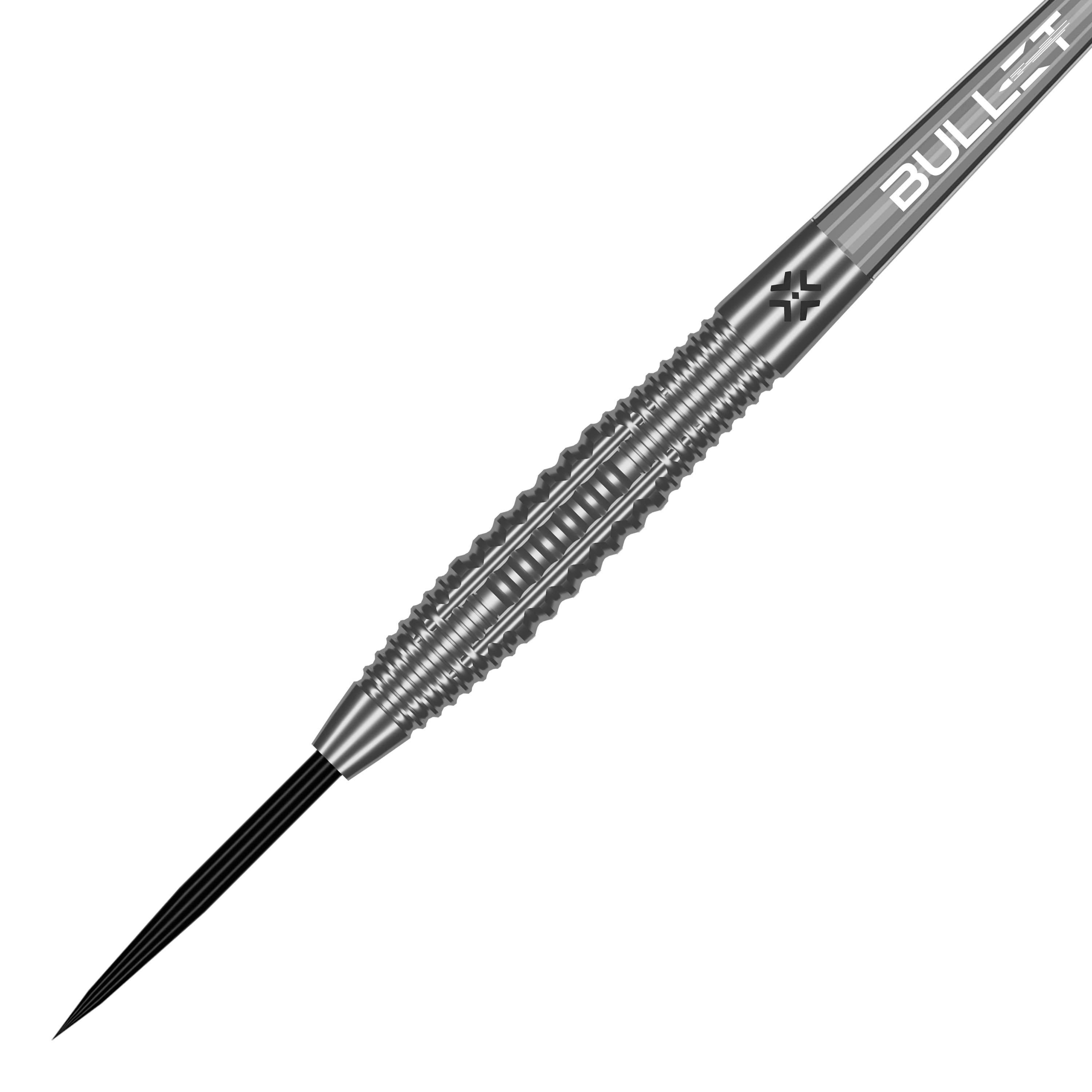 Freccette in acciaio Bullet Ranger Das Bild zeigt Bullet Ranger Steeldarts. Die Steeldarts liegen nebeneinander und sind gut sichtbar.