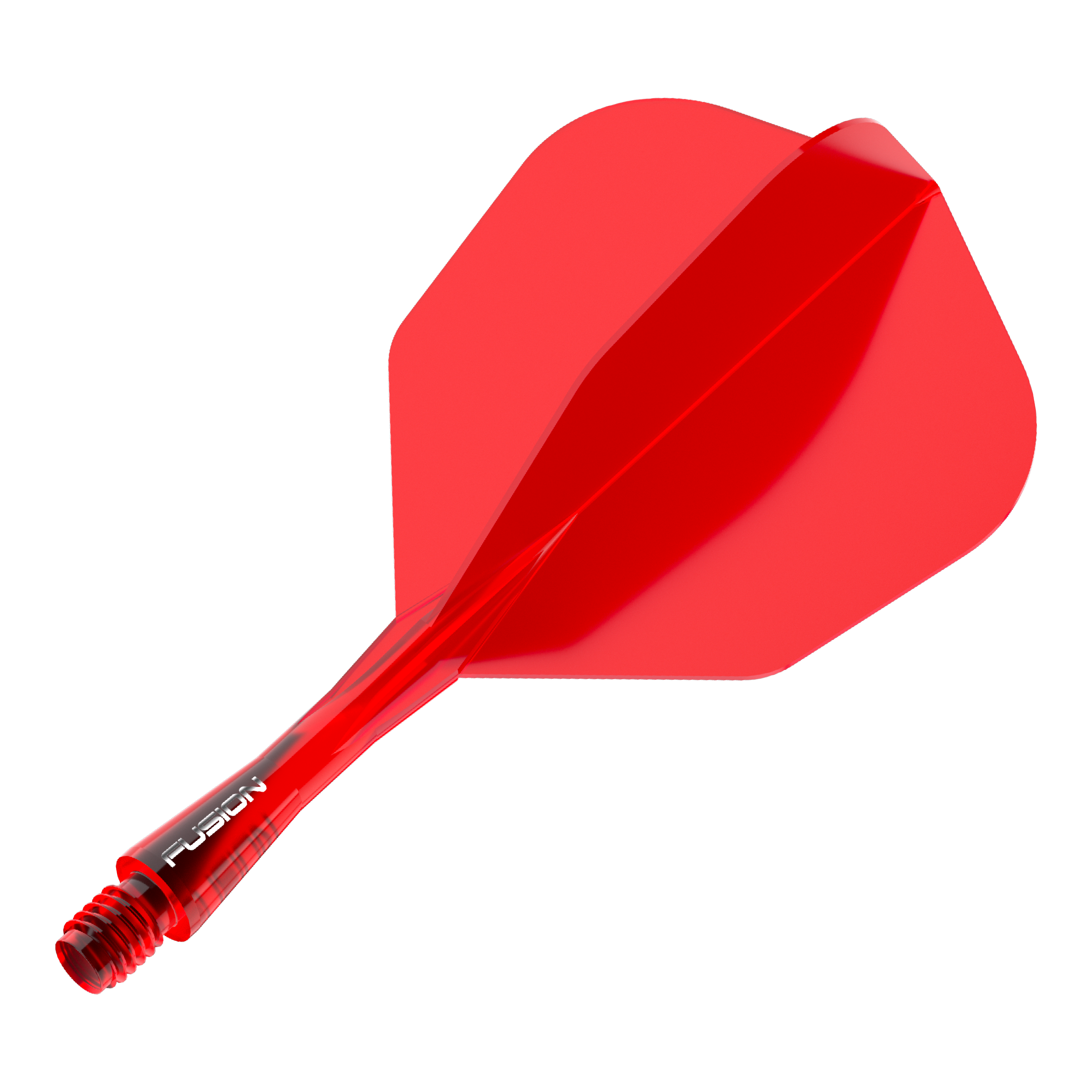 Sistema di alberi di volo a fusione Winmau n. 6 rosso Abgebildet ist das Winmau Fusion Flight Shaft System No6 in Rot mit einer Länge von 22 mm. Es ist ein einzelnes Teil für einen Dartpfeil.