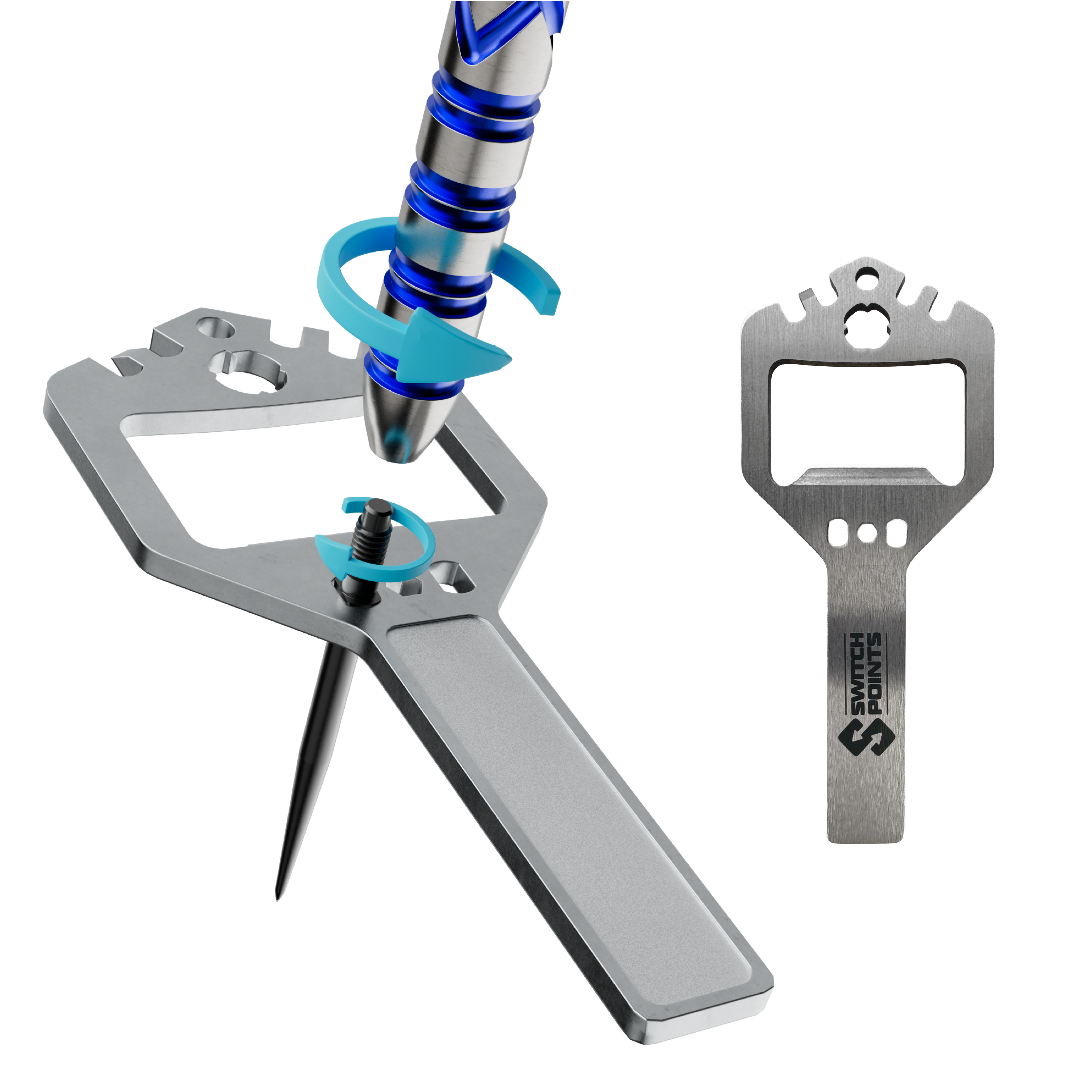 Dardi d'acciaio originali Switch Point di Gerwyn Price, Red Dragon Rosso Auf dem Bild sind die Red Dragon Gerwyn Price Blue Original Switch Point Steeldarts zu sehen. Diese Darts sind ideal für Turnierspieler konzipiert.