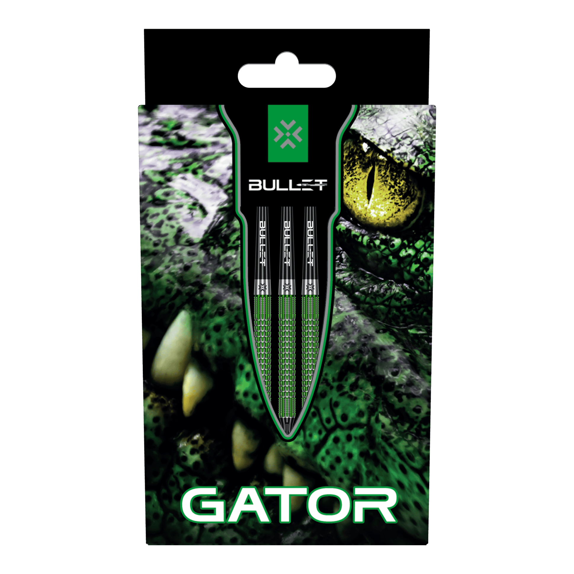 Bullet Gator Softdarts - 20 g Das Bild zeigt die Bullet Gator Softdarts - 20g. Sie sind besonders für das Spiel mit Softspitzen geeignet.