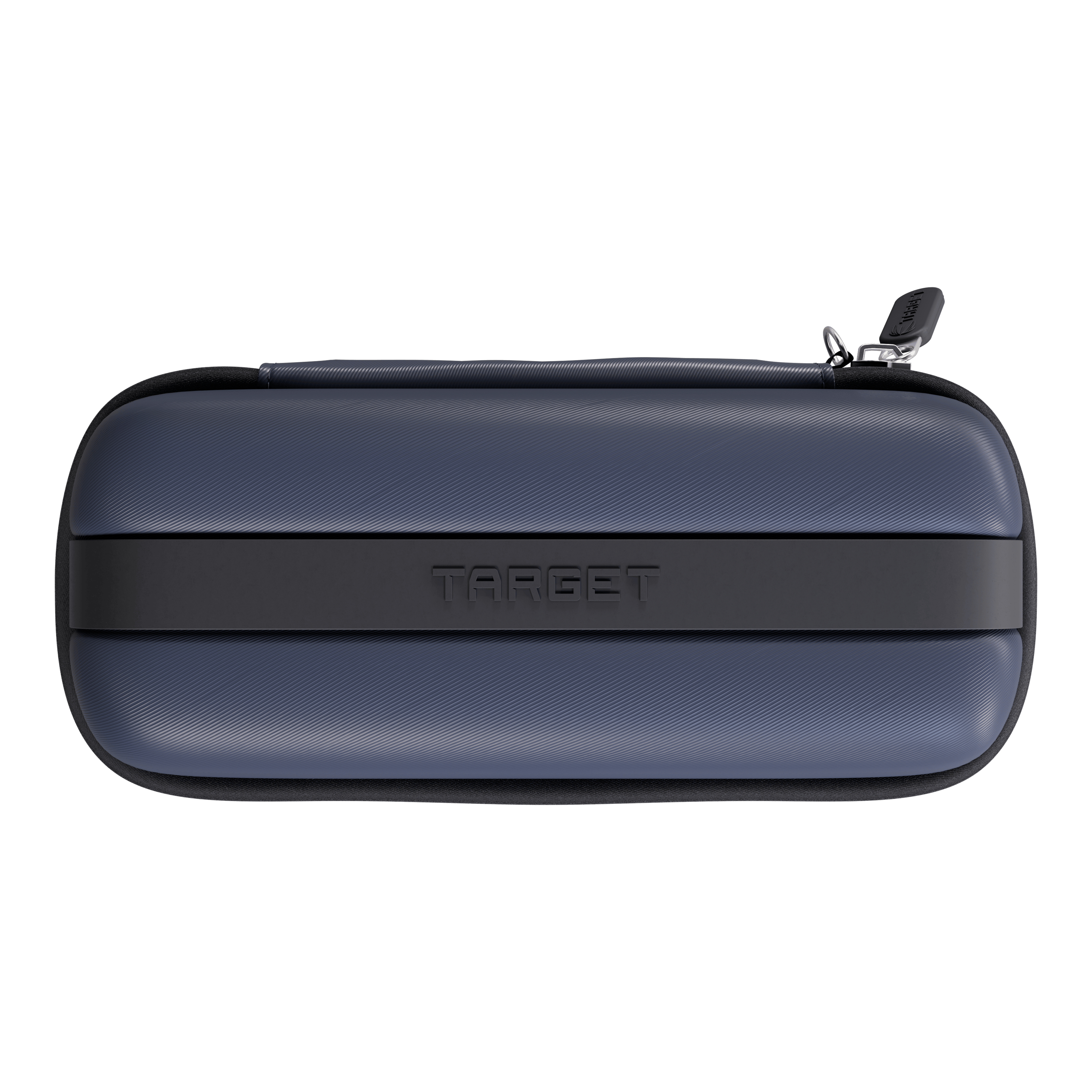 Custodia per freccette Target BOA Das Bild zeigt ein Dartcase in Navy und Dunkelgrau. Es handelt sich wahrscheinlich um das Target BOA Dartcase.