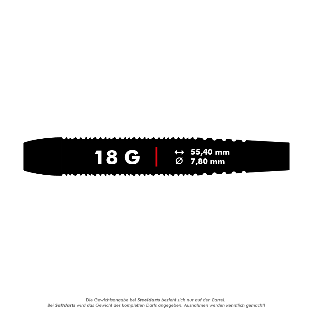 Freccette morbide Mission Ardent modello 2 - 18g