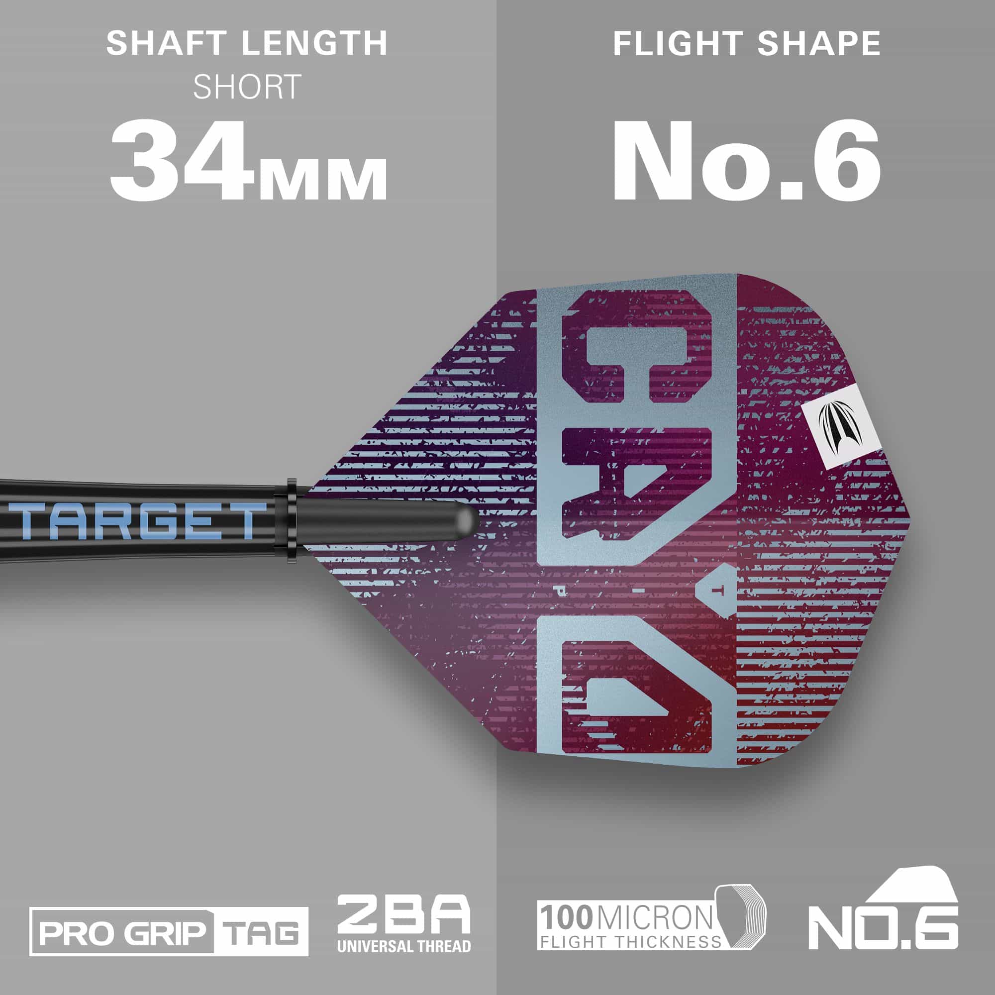 Freccette morbide Target Cryo 13 Abgebildet sind die Target Cryo 13 Softdarts. Das Bild zeigt die spezielle Form und Farbgebung dieser Darts.