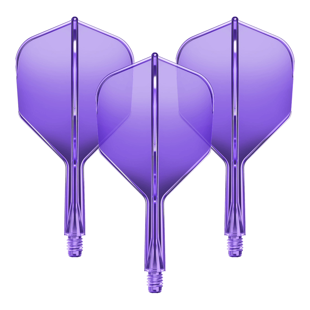 Sistema di alberi di volo GOAT A1R No6 - Viola neon Abgebildet ist das GD8000280_GOAT_A1R_No6_Flight-Shaft-System_NeonLila_19mm_1Set. Es scheint ein Dart Flight-Shaft in Neonlila mit einer Länge von 19 mm zu sein.
