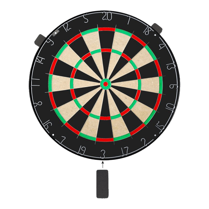 Set di freccette Karella BullOut con 2 set di freccette in acciaio Abgebildet ist das Karella Dartboard BullOut Set inklusive zwei Sätzen Steeldarts. Dieses Set ist ideal für das heimische Dartspiel.