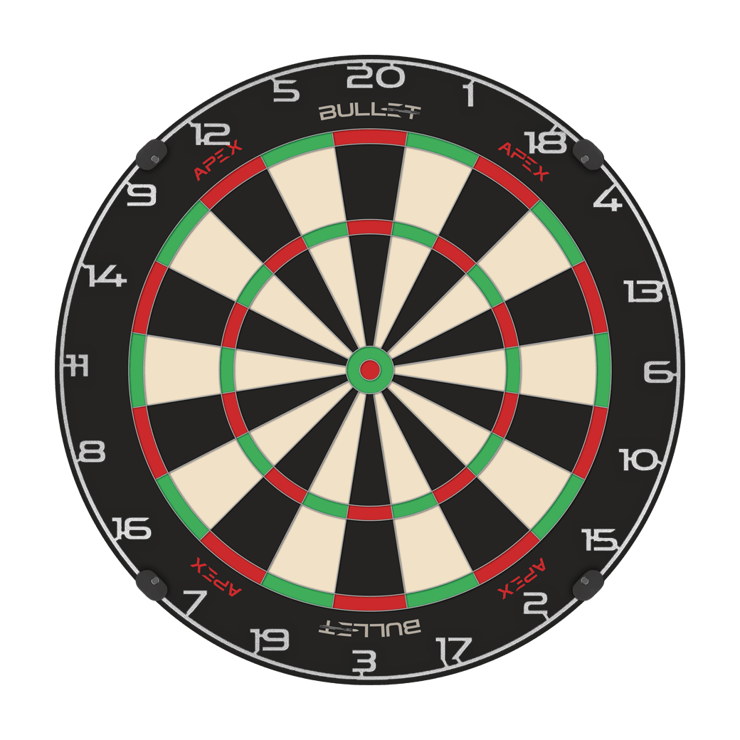 Anello numerico per bersaglio per freccette Dargestellt ist ein weiterer silberner Dartboard-Zahlenring. Er wird verwendet, um die Punktzahlen beim Dart zu markieren.