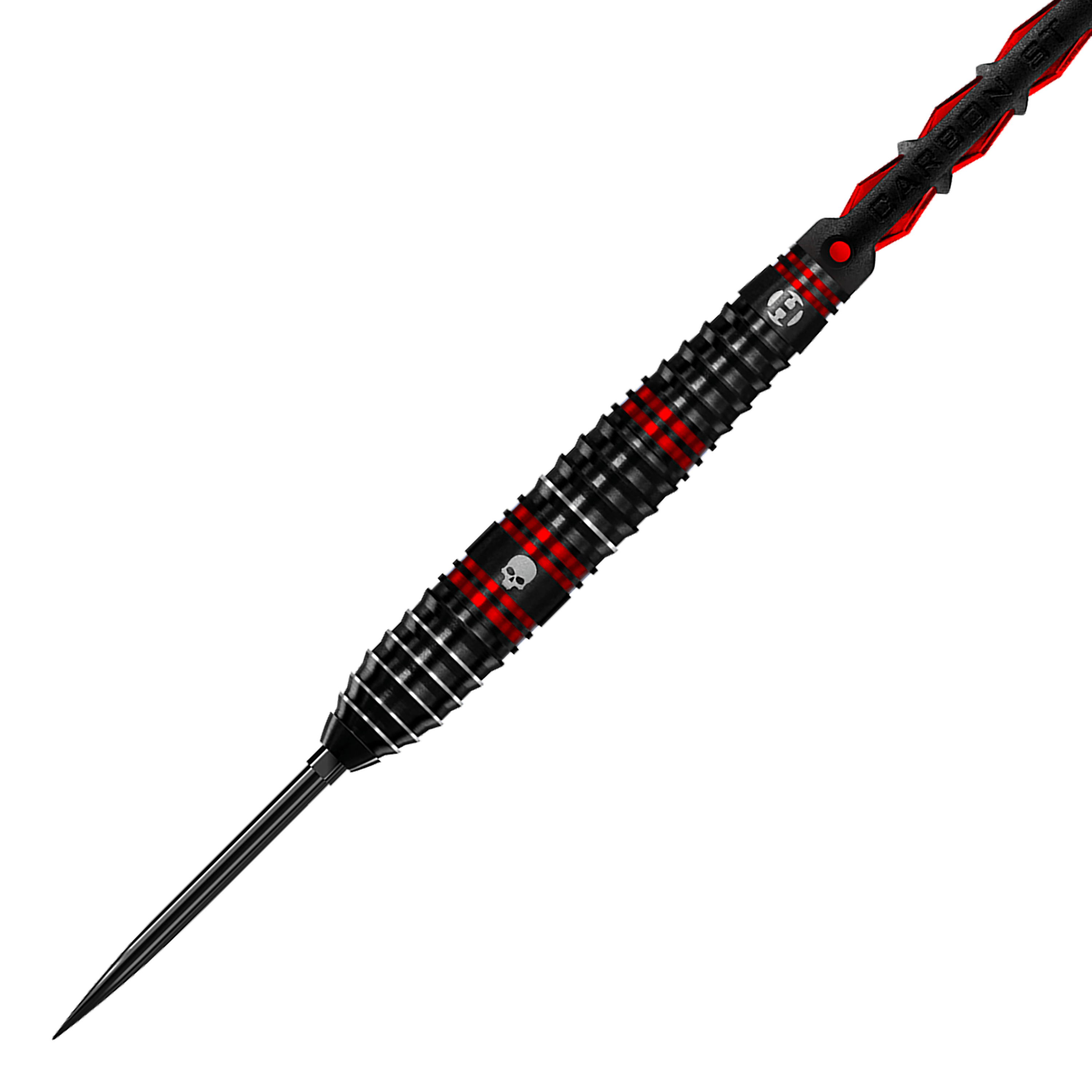 Dardi in acciaio Harrows Ryan Searle 90% Quick Point Das Bild zeigt einen Harrows Ryan Searle 90% Steeldarts Quick Point Steeldart. Dieses Modell ist bekannt für seine hohe Präzision.