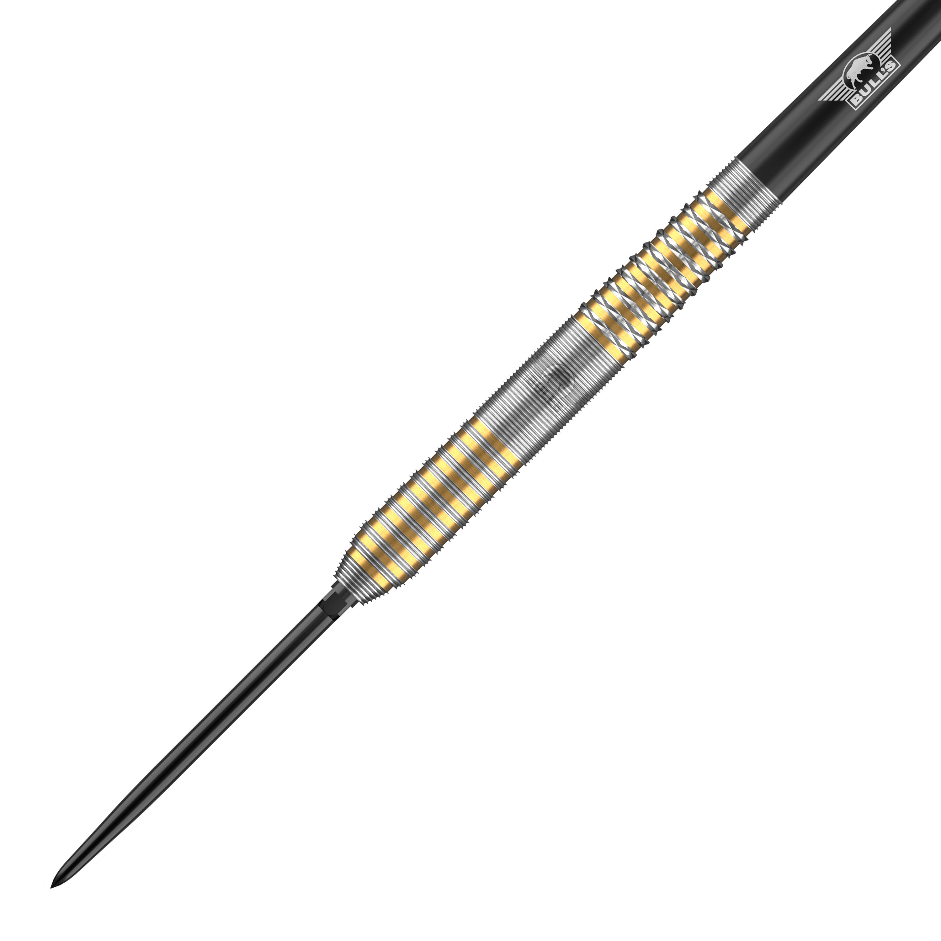 Freccette in acciaio convertibili Bulls NL Vintage Ghost Das Bild zeigt die Bulls NL Vintago Ghost Convertible Points Steeldarts. Es handelt sich um hochwertige Steeldarts mit auswechselbaren Spitzen.