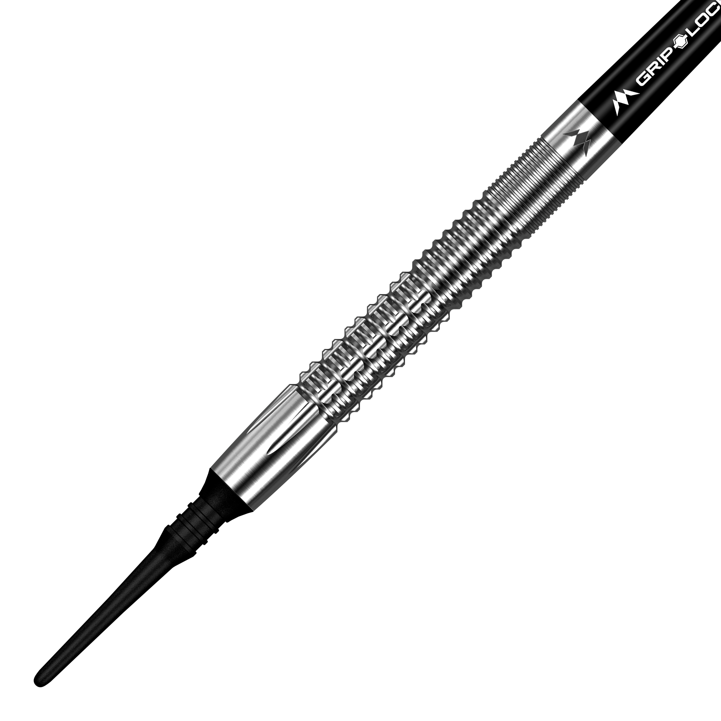Missione Thomas Junghans Softdarts - 20g Hier ist ein Satz Mission Thomas Junghans Softdarts mit einem Gewicht von 20 Gramm abgebildet. Die Darts sind nebeneinander angeordnet und zeigen ihre feine Verarbeitung.