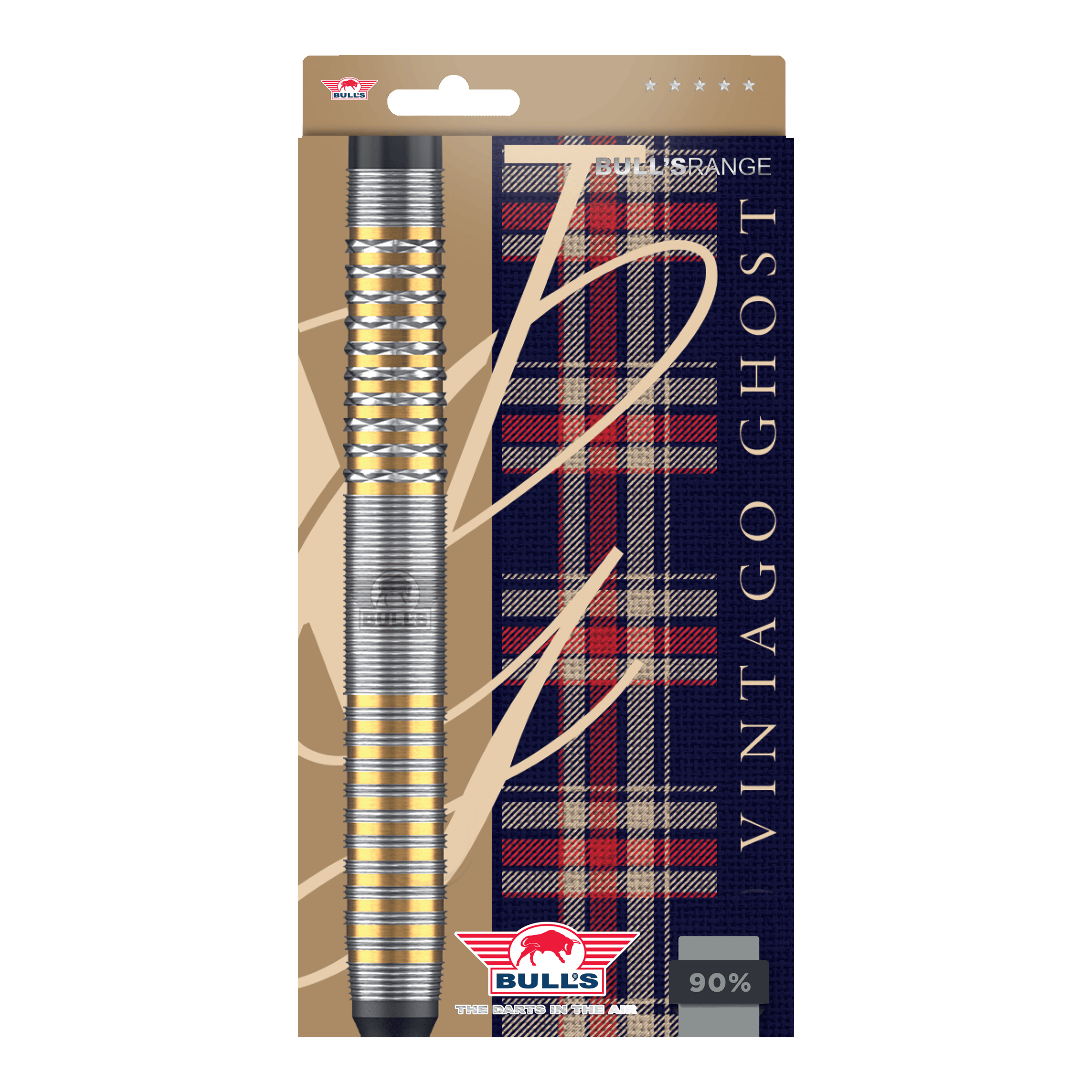 Freccette morbide Bulls NL Vintage Ghost - 20 g Zu sehen sind die Bulls NL Vintago Ghost Softdarts - 20g. Die Darts bieten eine gute Balance und Griffigkeit.