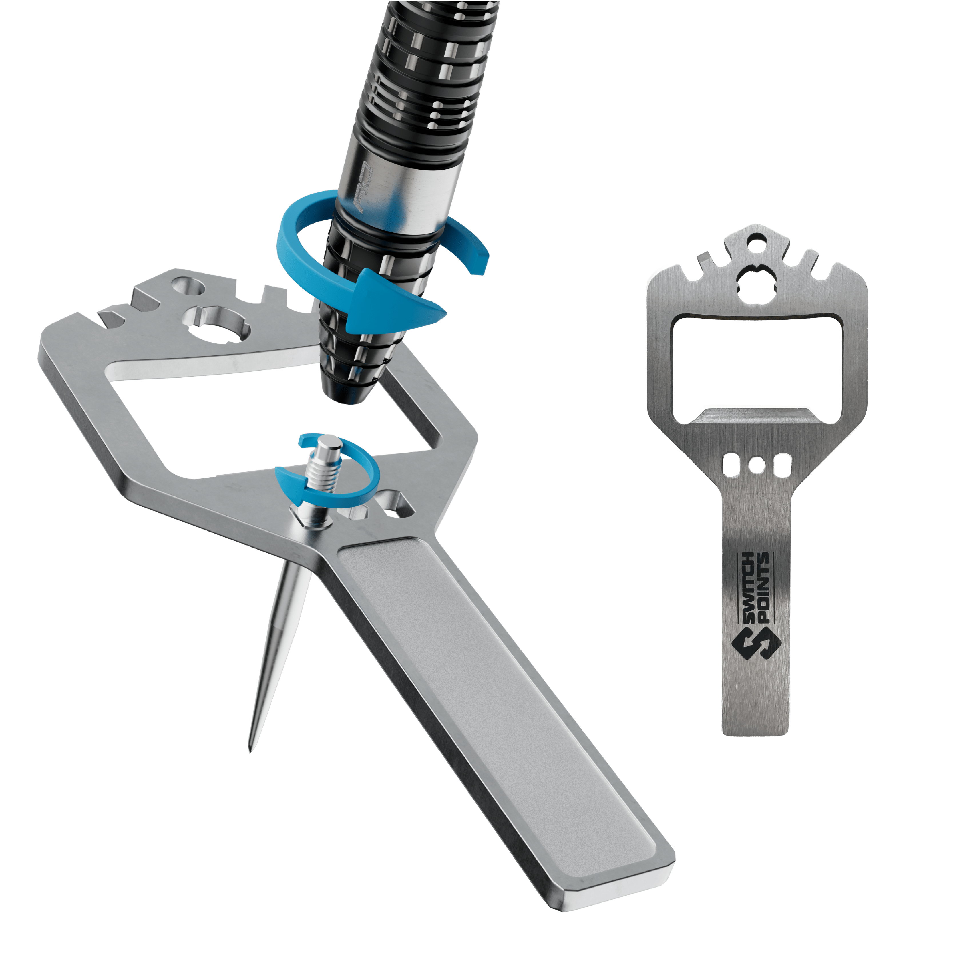 Dardi in acciaio a siluro Red Dragon Recon Dies ist ein Bild der Red Dragon Recon Torpedo Steeldarts - 23g. Die Steeldarts werden aus einer seitlichen Perspektive gezeigt.