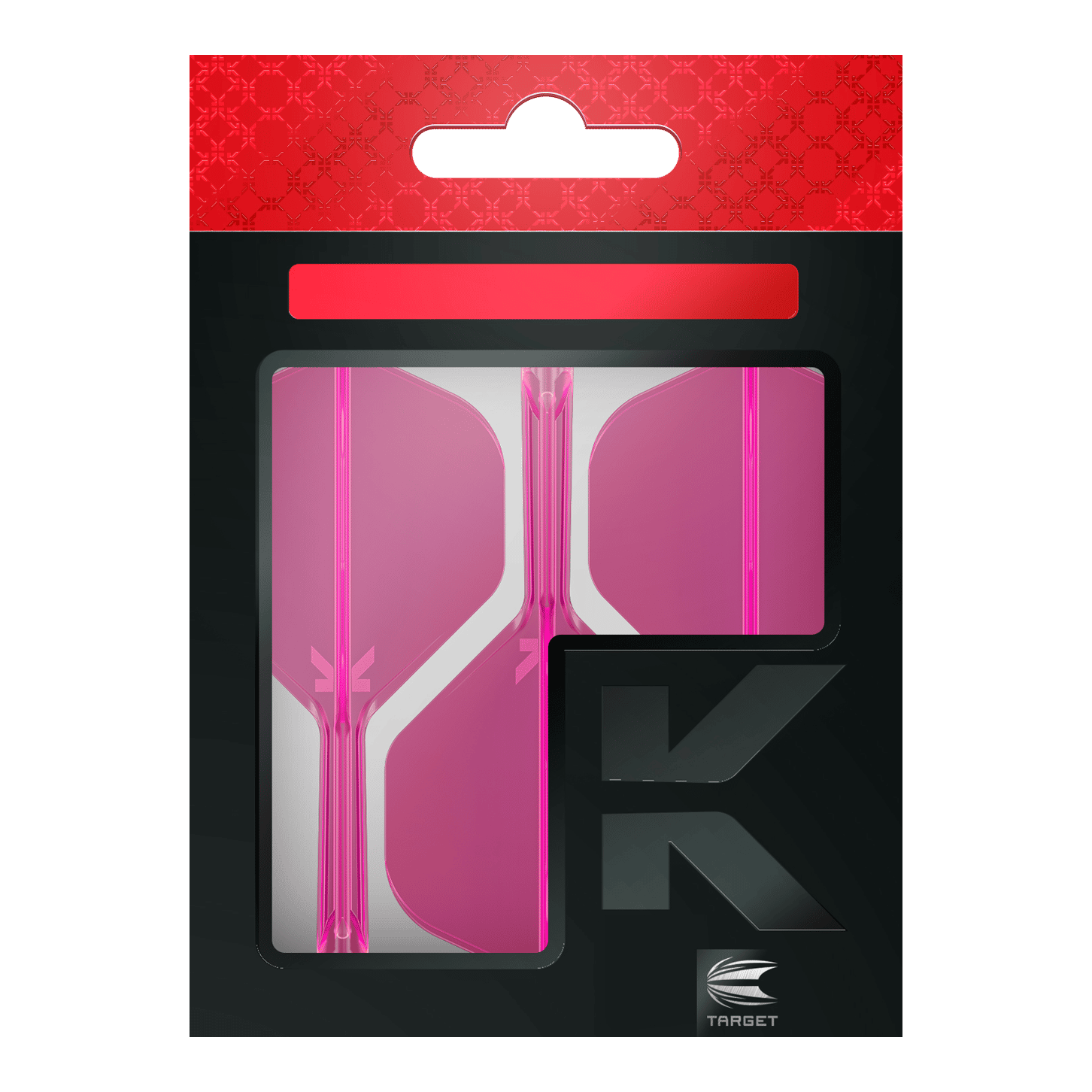 Target K-Flex No2 Standard Flight-System - Neon Pink