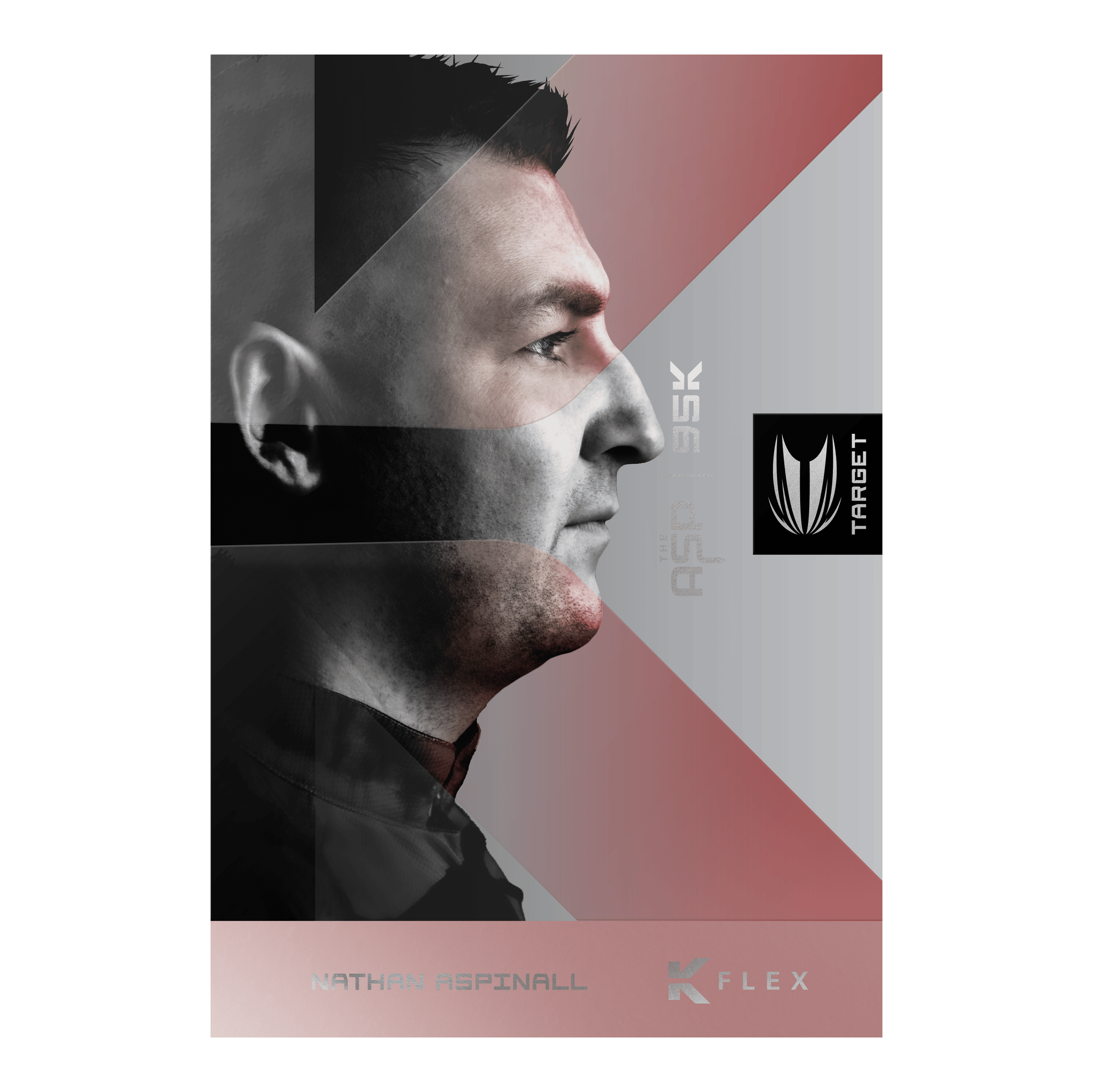 Freccette morbide Target Nathan Aspinall 95K - 18 g Auf dem Bild sieht man die Target Nathan Aspinall 95K Softdarts - 18g. Diese Softdarts sind besonders für professionelle Darts-Spieler geeignet.