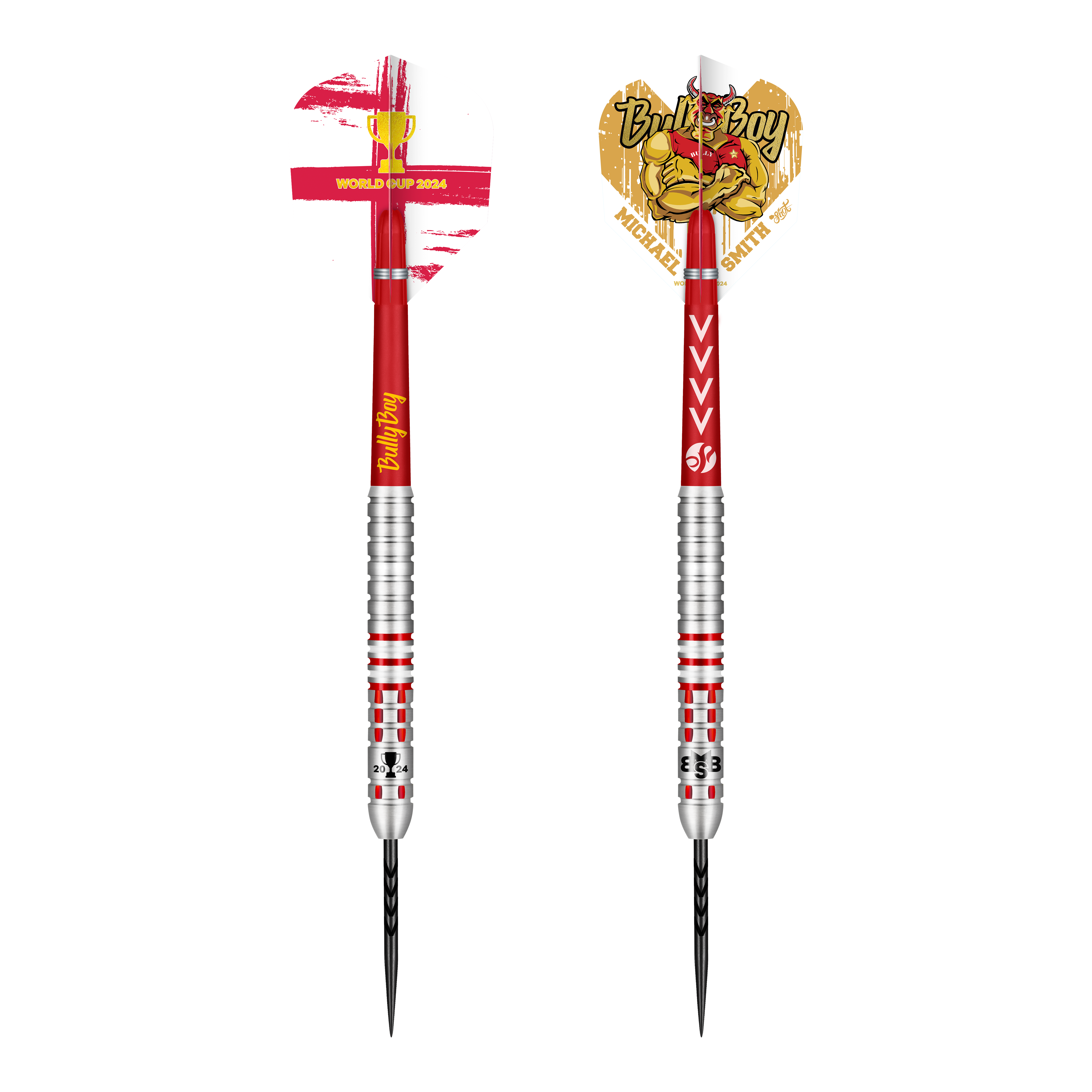 Shot Michael Smith Ottieni la Coppa del Mondo 2024 Steeldarts in edizione limitata - 24 g