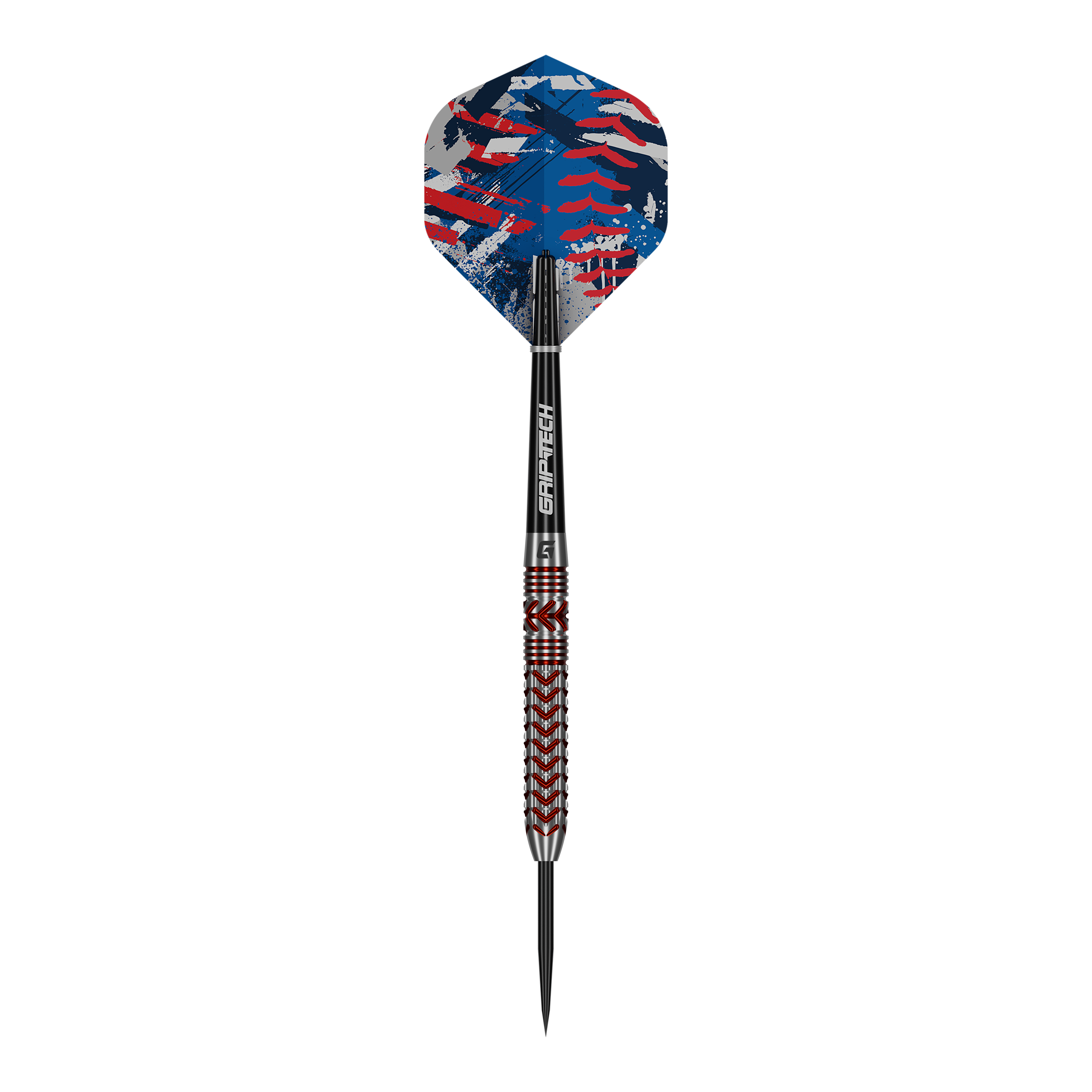 Freccette curve in acciaio GOAT Auf dem Bild sind GOAT Curveball Steeldarts zu sehen. Die Darts sind detailliert abgebildet.
