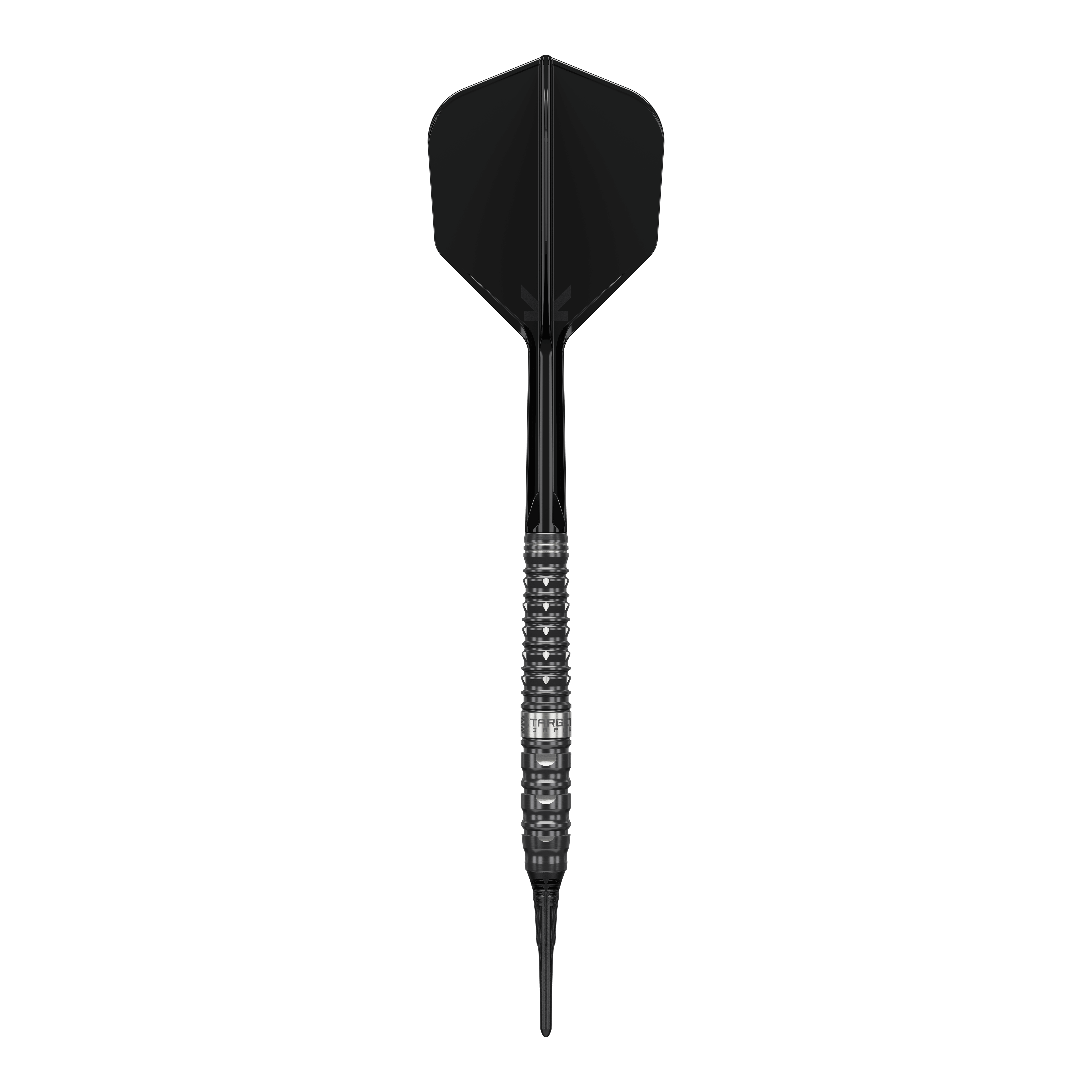 Freccette morbide Target Black Marque Eclipse - 21 g Die Target Black Marque Eclipse Softdarts - 21g werden hier gezeigt. Das Produkt ist für Präzision und ein ansprechendes Design bekannt.