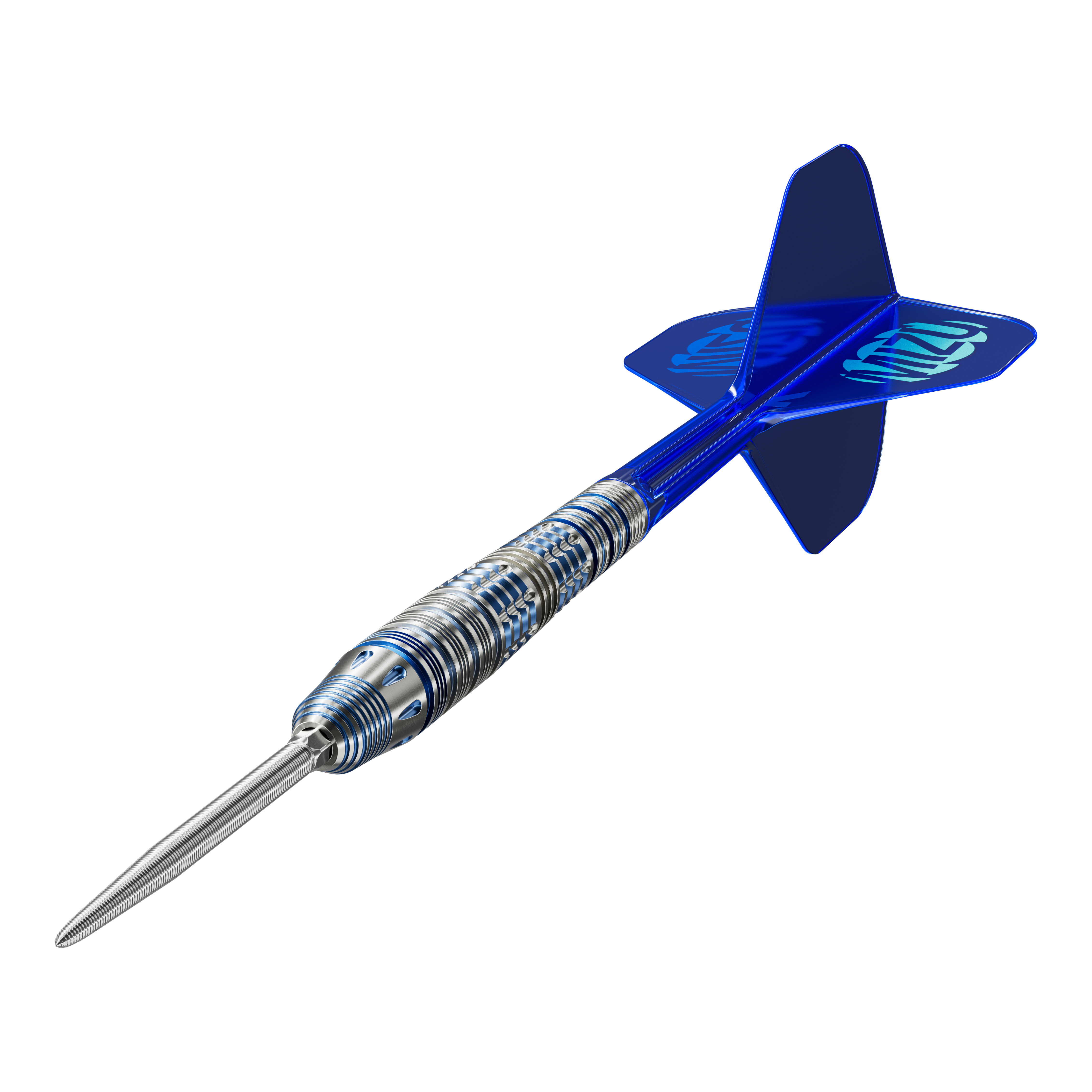 Abgebildet sind die Target Japan Mizu Series 03 Swiss Point Steeldarts. Diese Darts überzeugen durch ihre besondere Verarbeitung.
