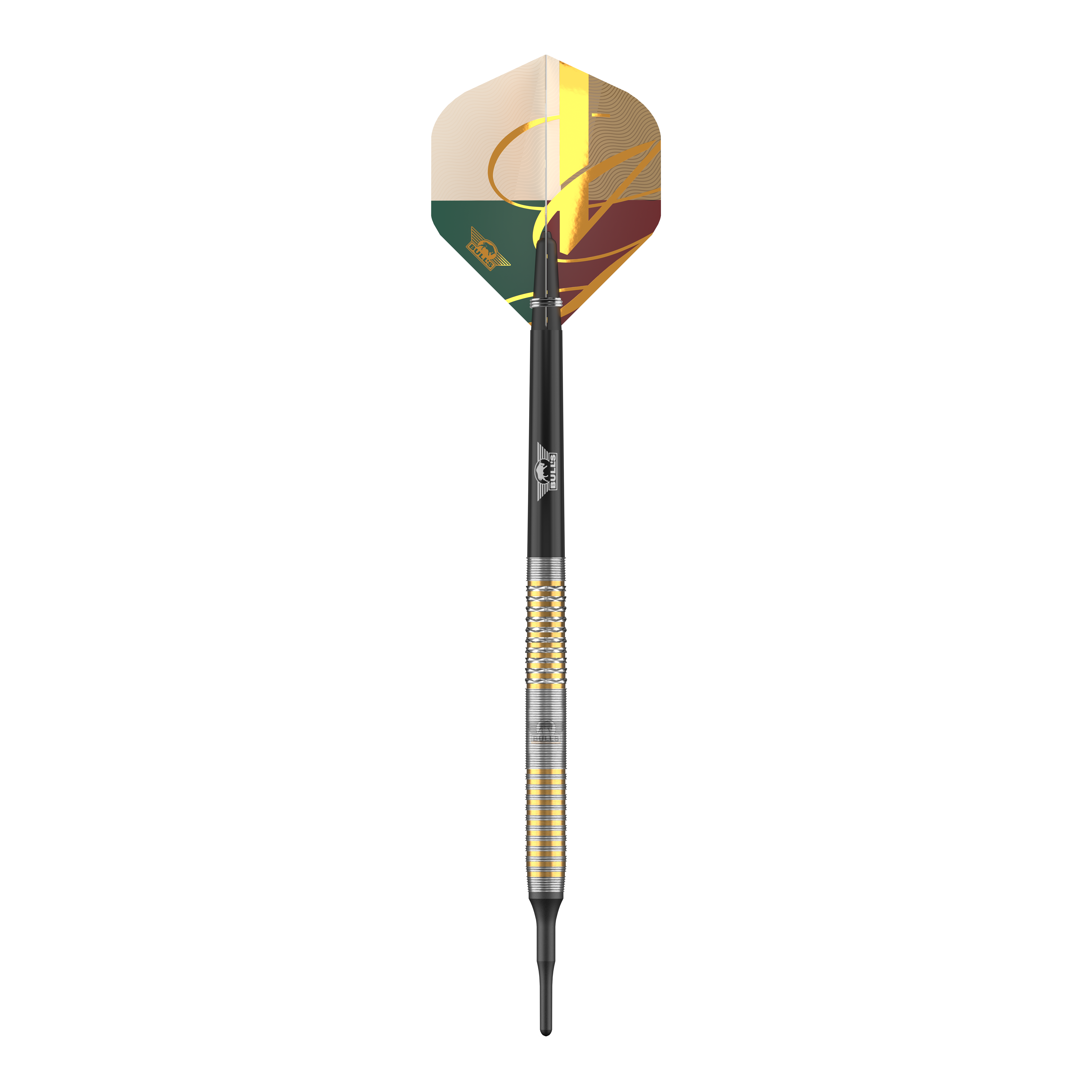 Freccette morbide Bulls NL Vintage Ghost - 20 g Abgebildet ist das Produkt Bulls NL Vintago Ghost Softdarts - 20g. Sie eignen sich perfekt für Softdarts-Spieler.