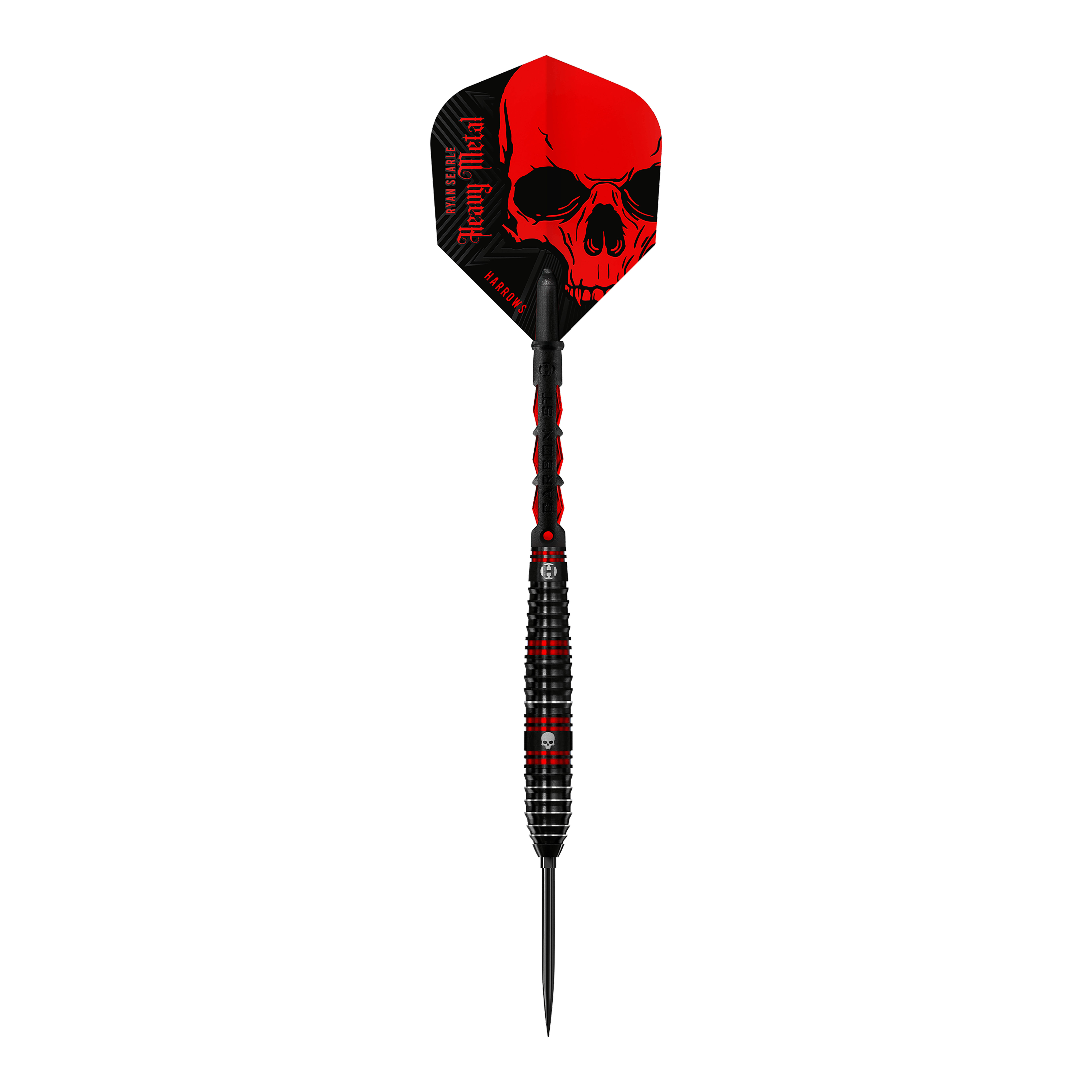 Dardi in acciaio Harrows Ryan Searle 90% Quick Point Hier sieht man einen Harrows Ryan Searle 90% Steeldarts Quick Point Steeldart. Er eignet sich für professionelle Dartspieler.
