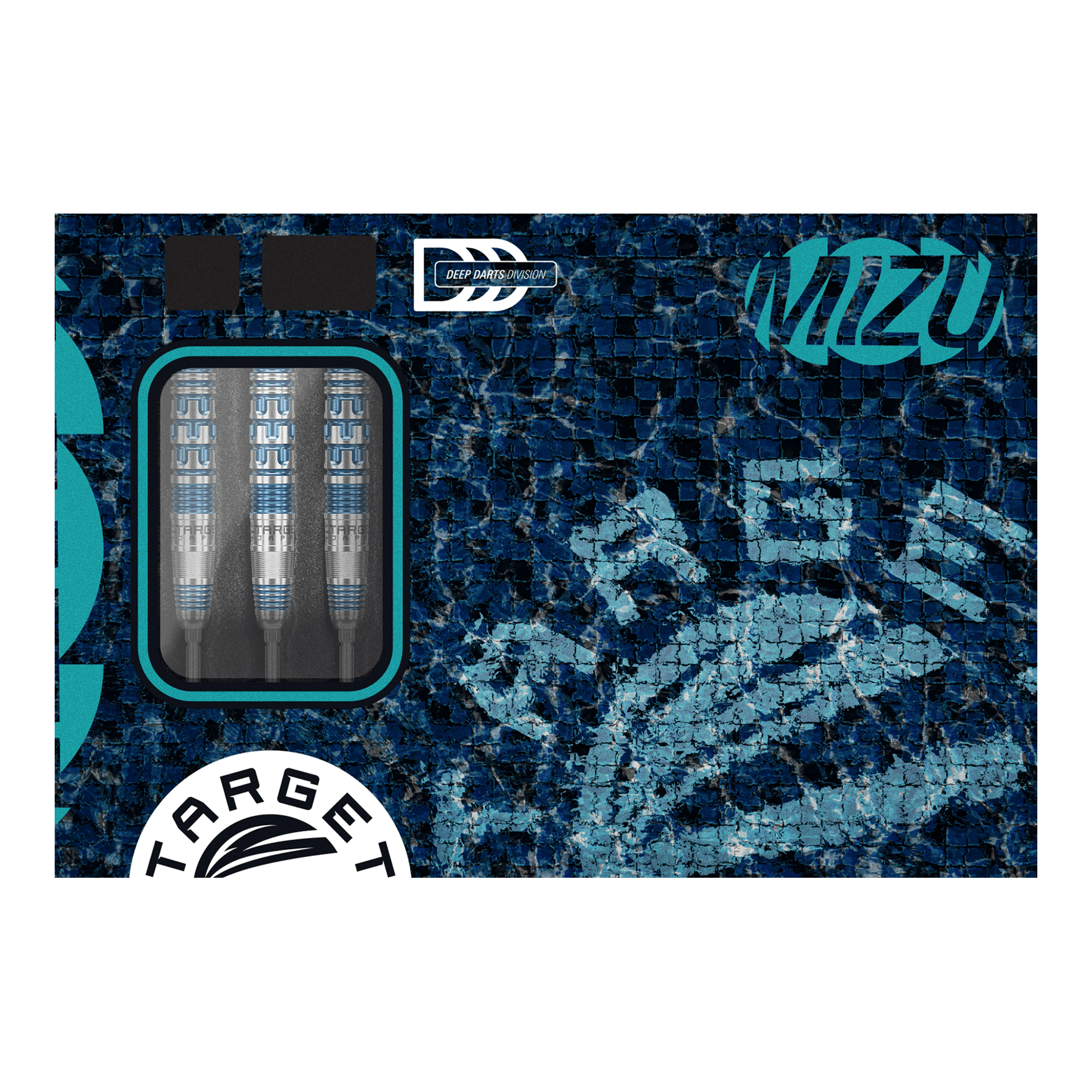 Freccette in acciaio con punta svizzera Target Japan Mizu Series 02 Das Bild zeigt die Target Japan Mizu Series 02 Swiss Point Steeldarts. Die Darts zeichnen sich durch ihr Design und ihre Qualität aus.