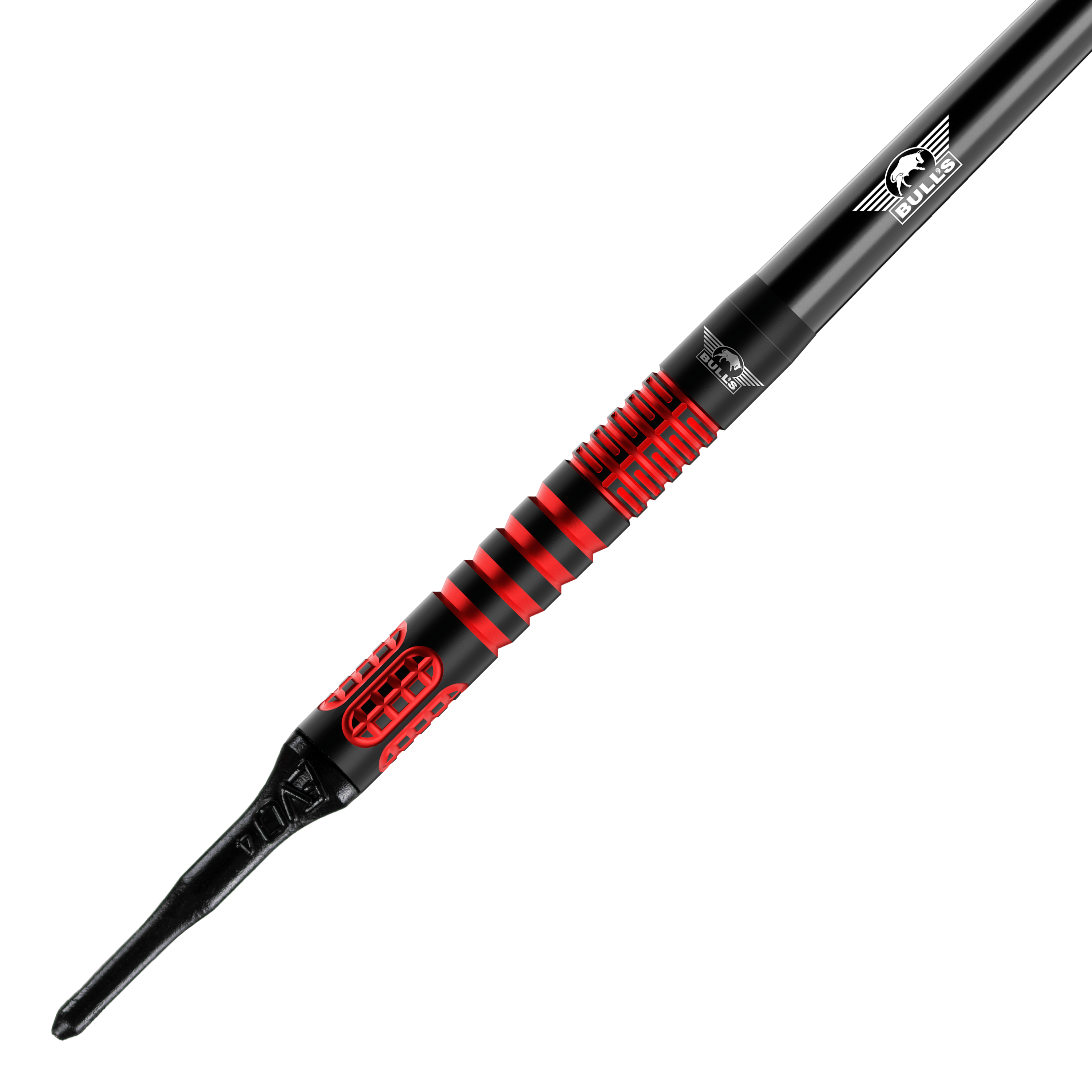Bulls NL Stefan Bellmont 90 freccette morbide - 20 g Abgebildet sind Bulls NL Stefan Bellmont 90 Softdarts mit 20 Gramm Gewicht. Sie sind für das Softdartspiel konzipiert.