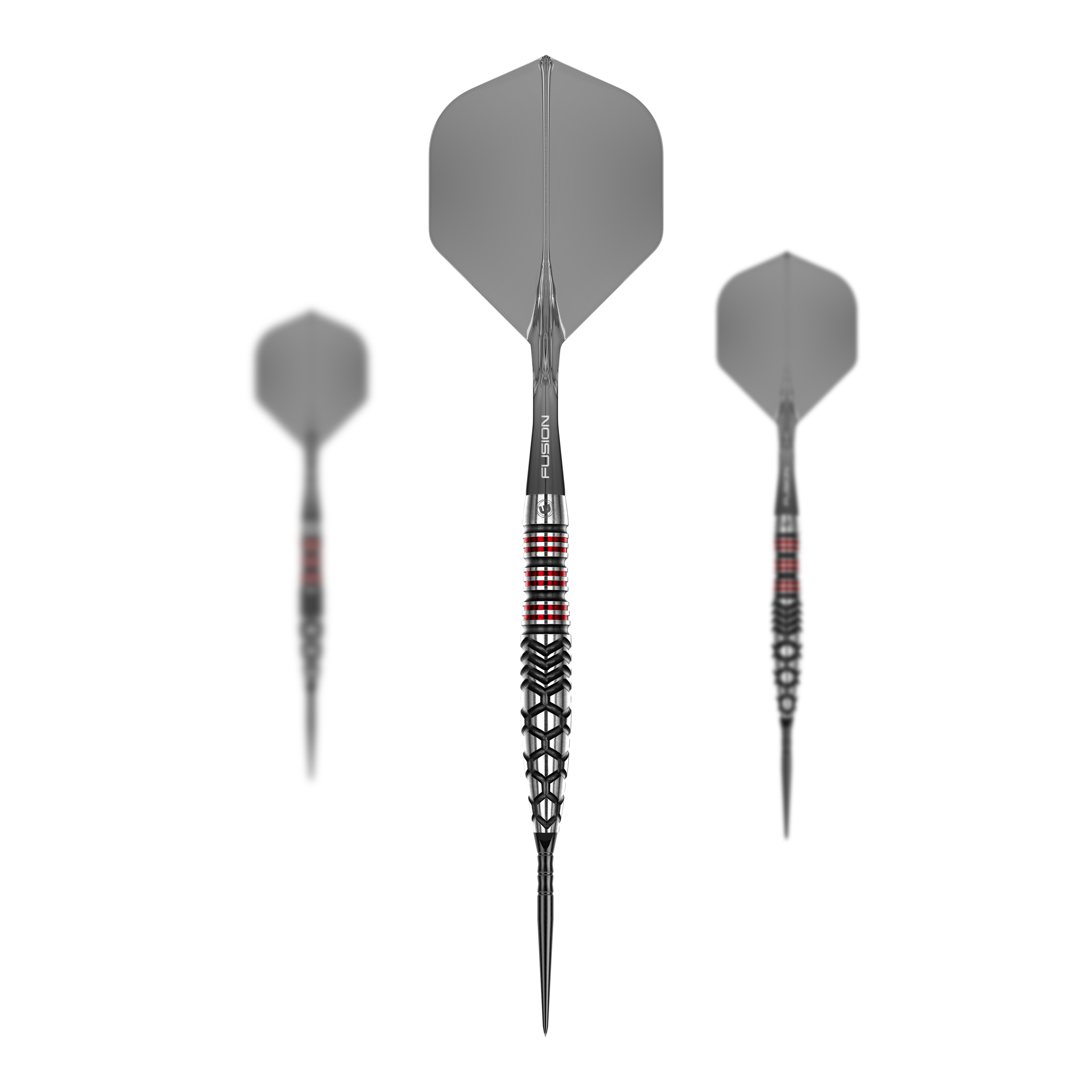 Punti di commutazione del siluro Winmau Fornax Steeldarts Das Bild zeigt die Winmau Fornax Torpedo Switch Points Steeldarts. Der Artikel besteht aus einem Set hochwertiger Darts für präzises Spiel.