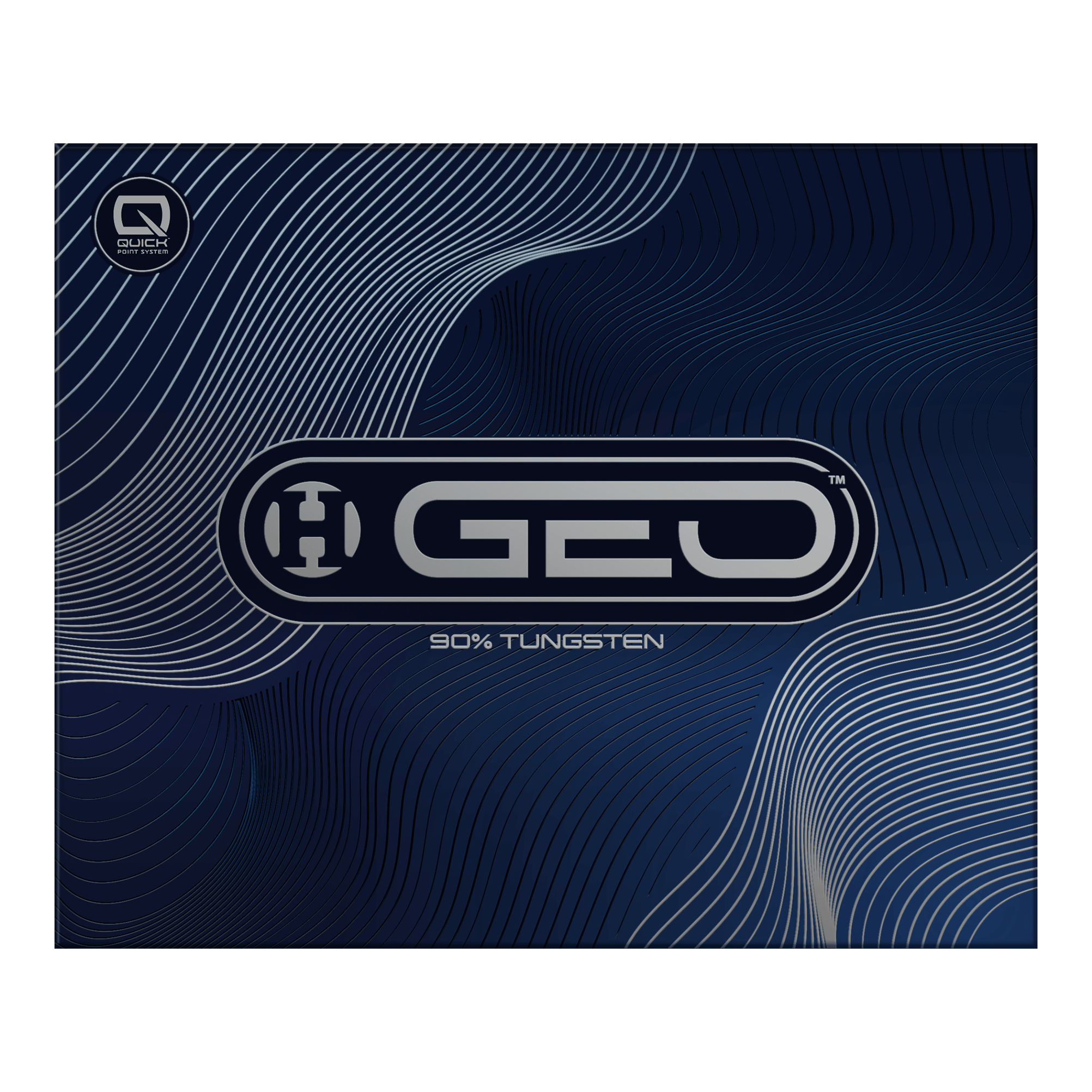 Harrows GEO Bomb Quick Point Steel Darts Das Bild zeigt Harrows GEO Bomb Quick Point Steeldarts. Die Steeldarts besitzen ein typisches Dartpfeil-Design und sind für Präzision beim Dartspiel ausgelegt.