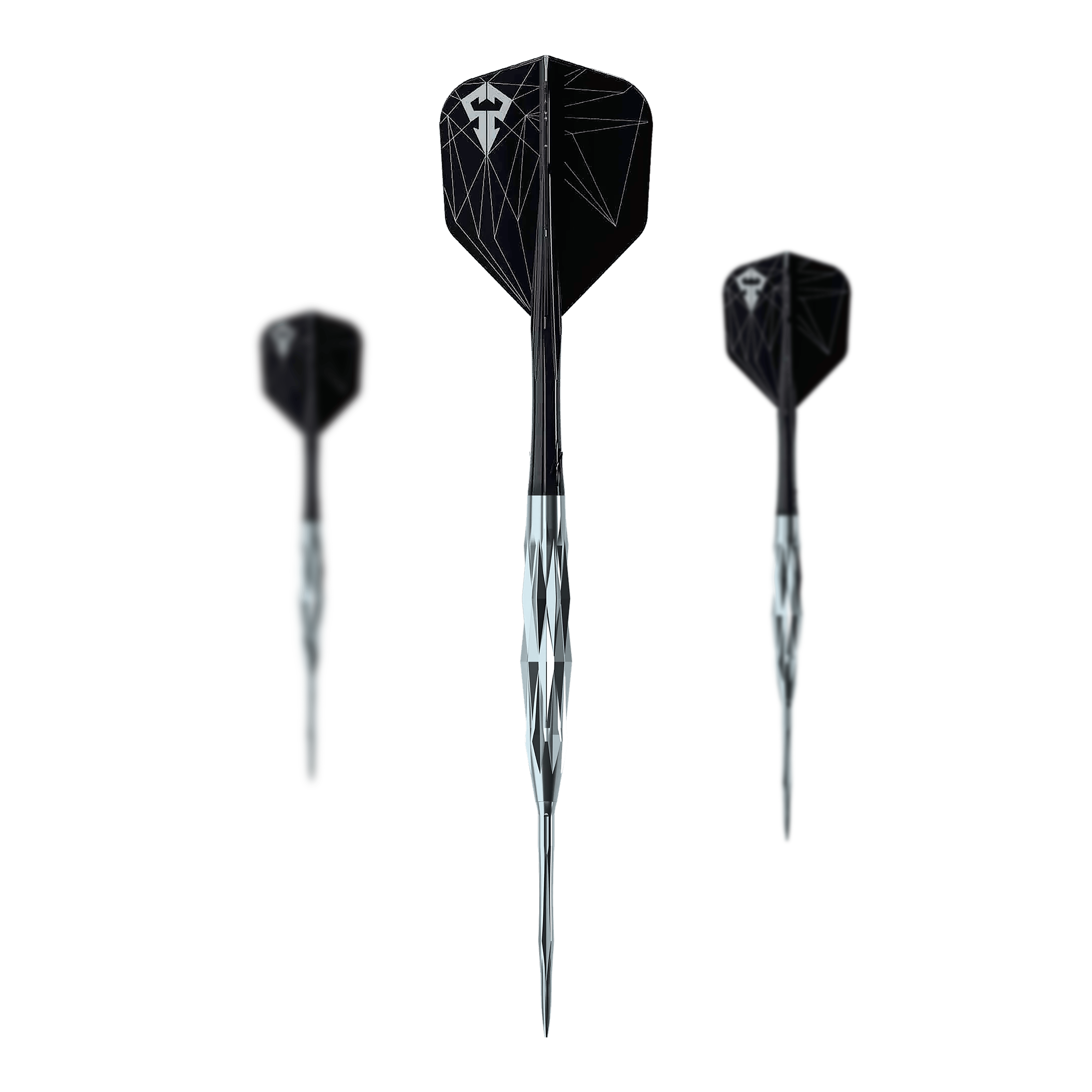 Caliburn Starships Series Hyperion Steeldarts - 22 g Auf dem Bild sind die Caliburn Starships Series Hyperion Steeldarts im Set zu sehen. Sie eignen sich perfekt für Steeldart-Enthusiasten.