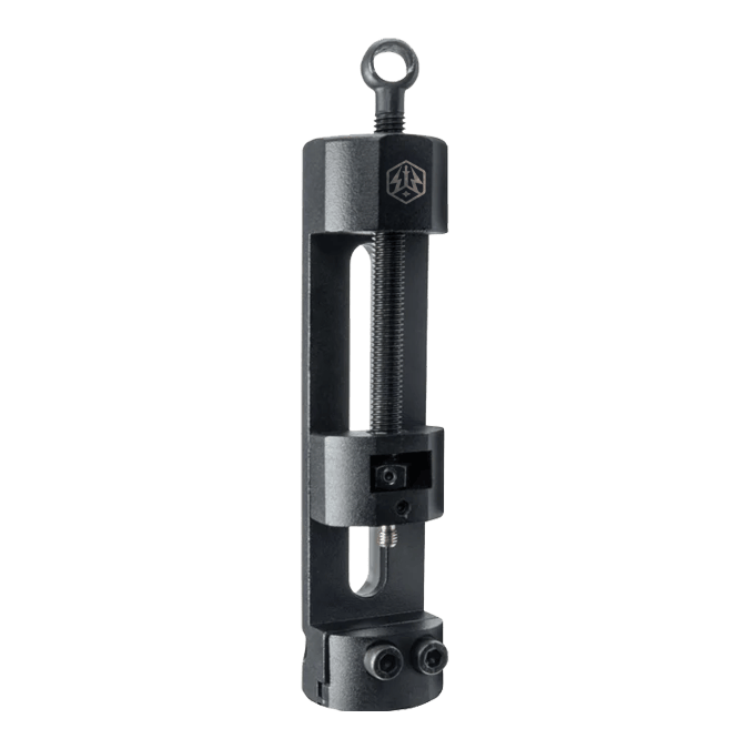 Caliburn Professional Darts Repointing Tool - Spitzenwechsler wird auf dem Bild gezeigt. Dieses Werkzeug dient zum Wechseln der Spitzen bei Dartpfeilen.