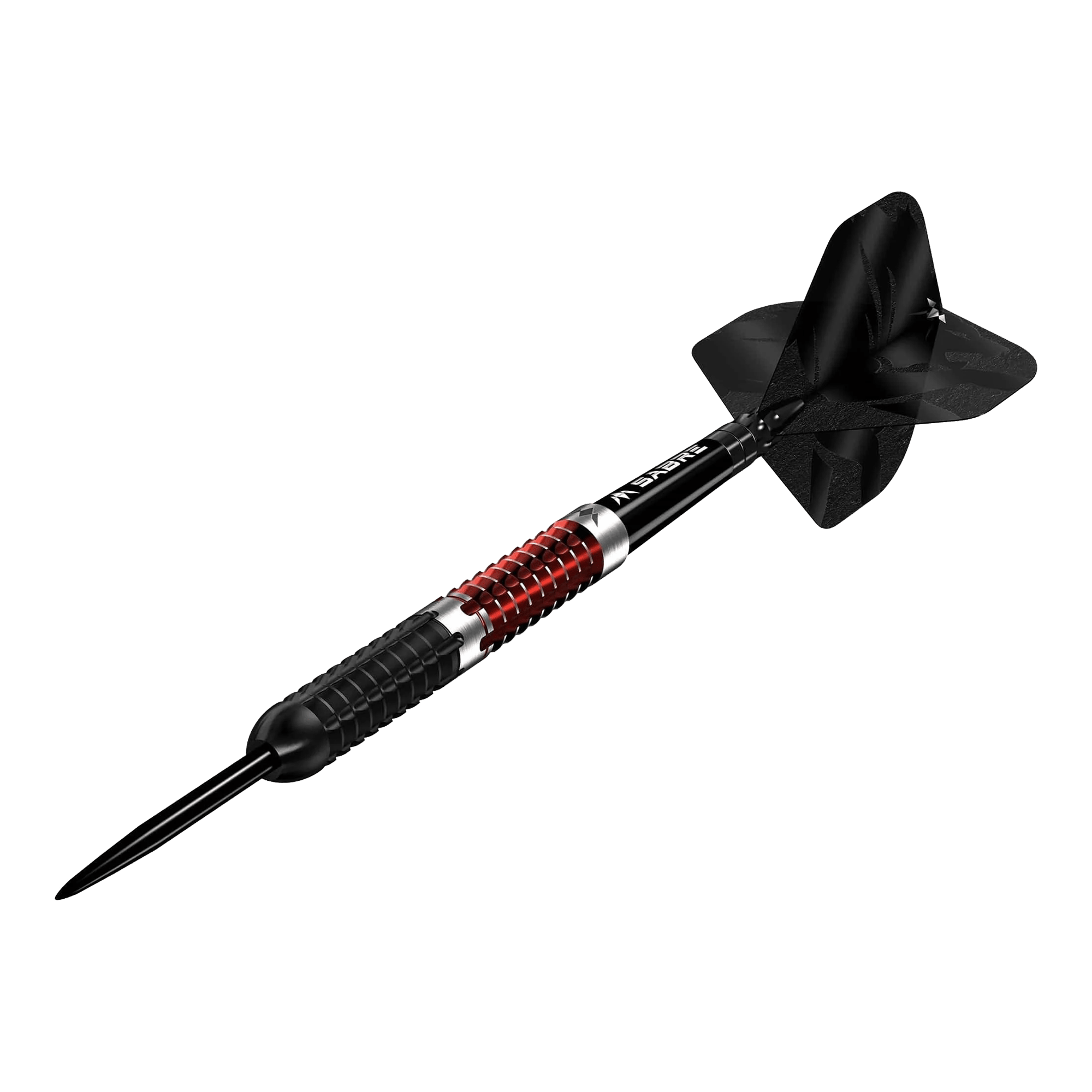 Freccette Mission Llew Bevan Black Red Electro Steel - 23 g Mission Llew Bevan Black Red Electro Steeldarts - 23g. Moderne Steeldarts in Schwarz und Rot mit 23 Gramm Gewicht.