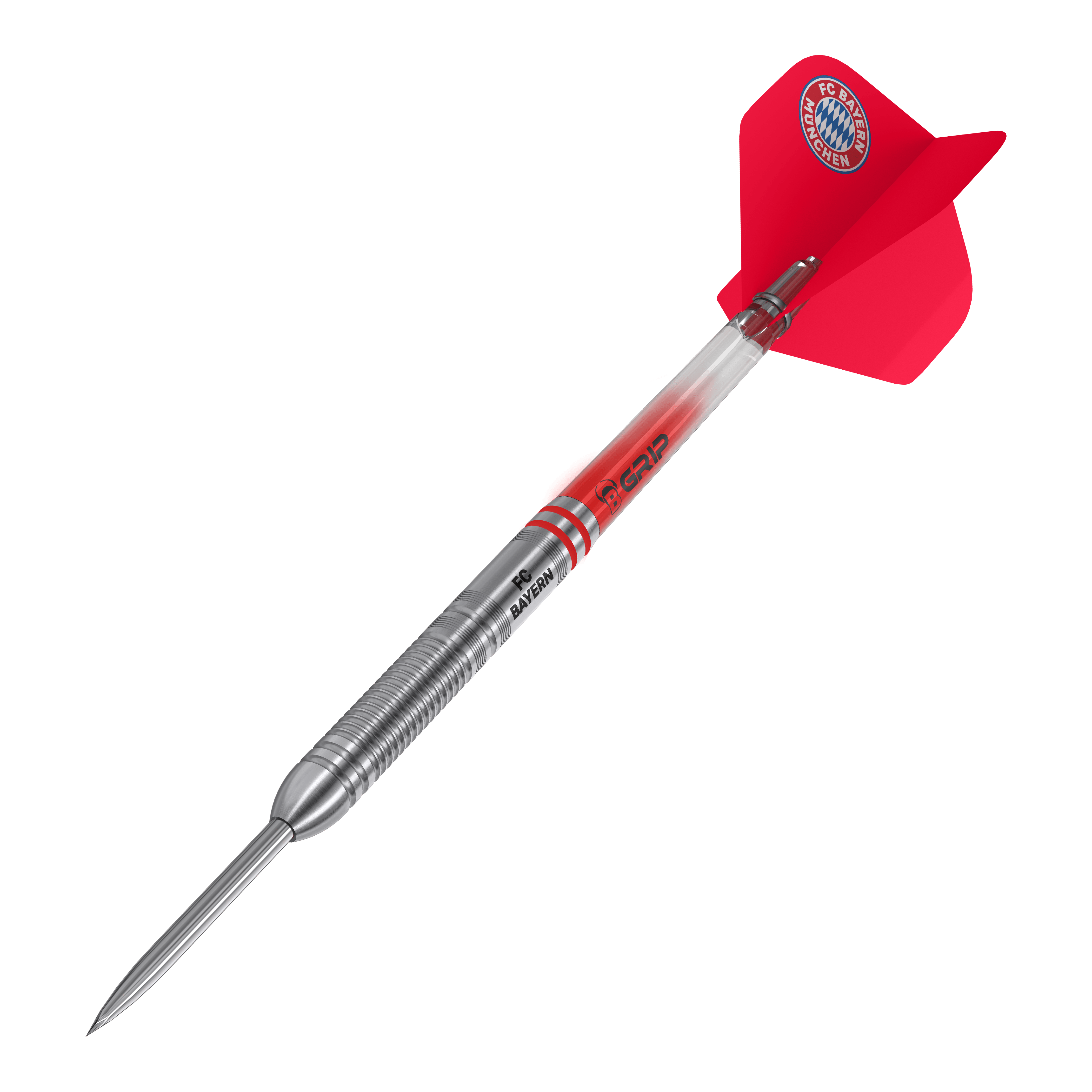 Bulls FC Bayern Monaco Freccette in acciaio al tungsteno Abgebildet sind die Bulls FC Bayern München Tungsten Steeldarts. Die Darts sind besonders für Fans des FC Bayern gestaltet.